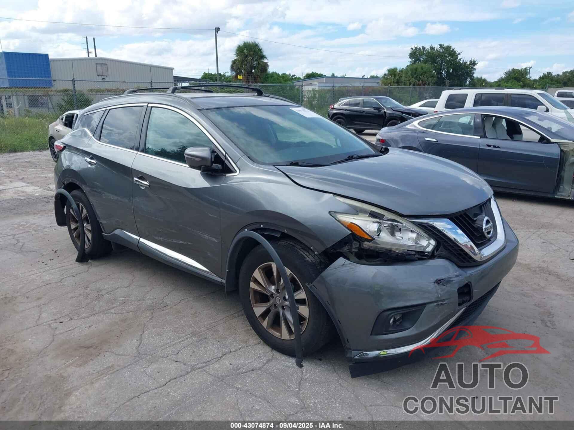 NISSAN MURANO 2015 - 5N1AZ2MG2FN236623