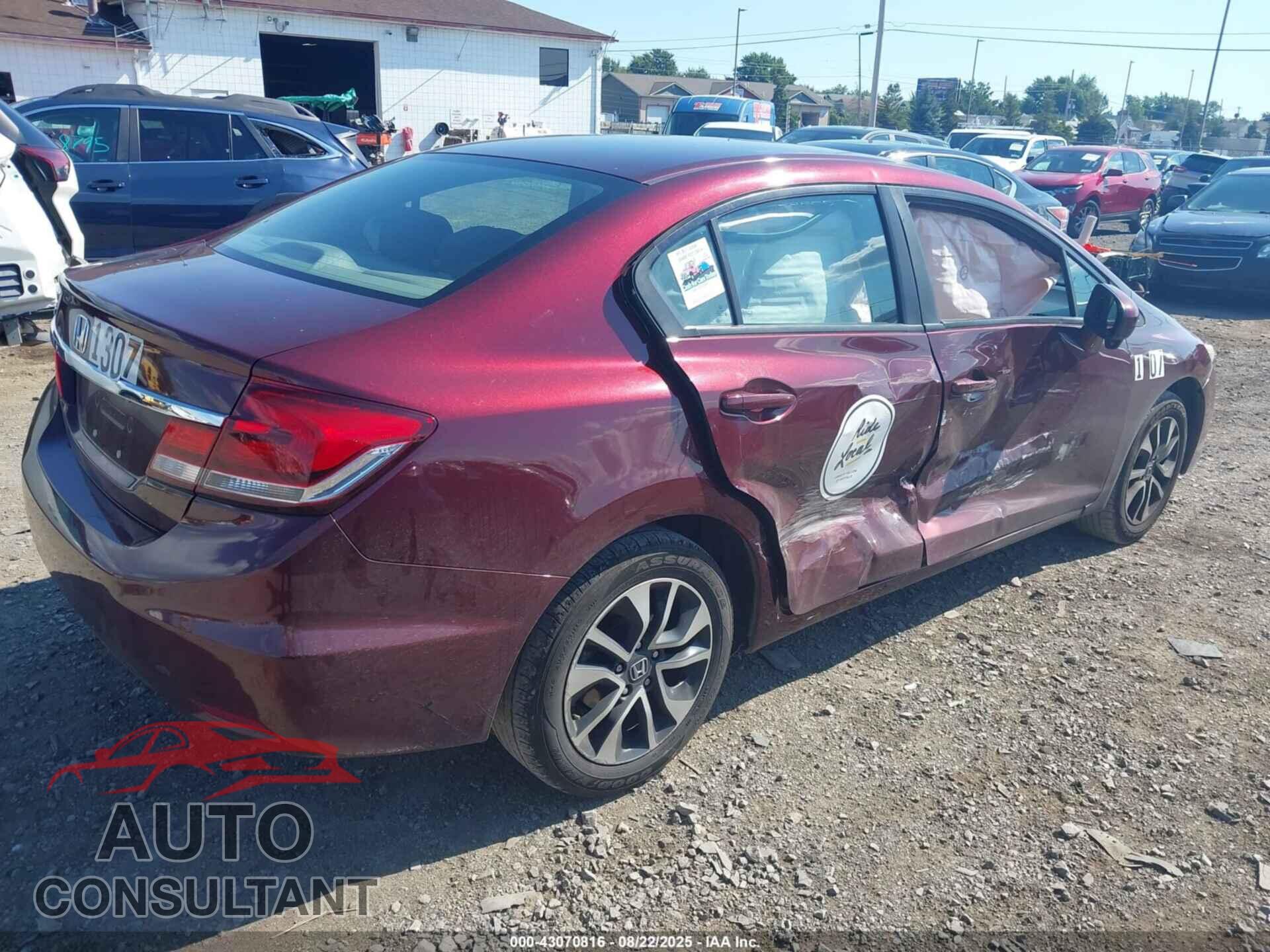 HONDA CIVIC 2014 - 19XFB2F8XEE218135