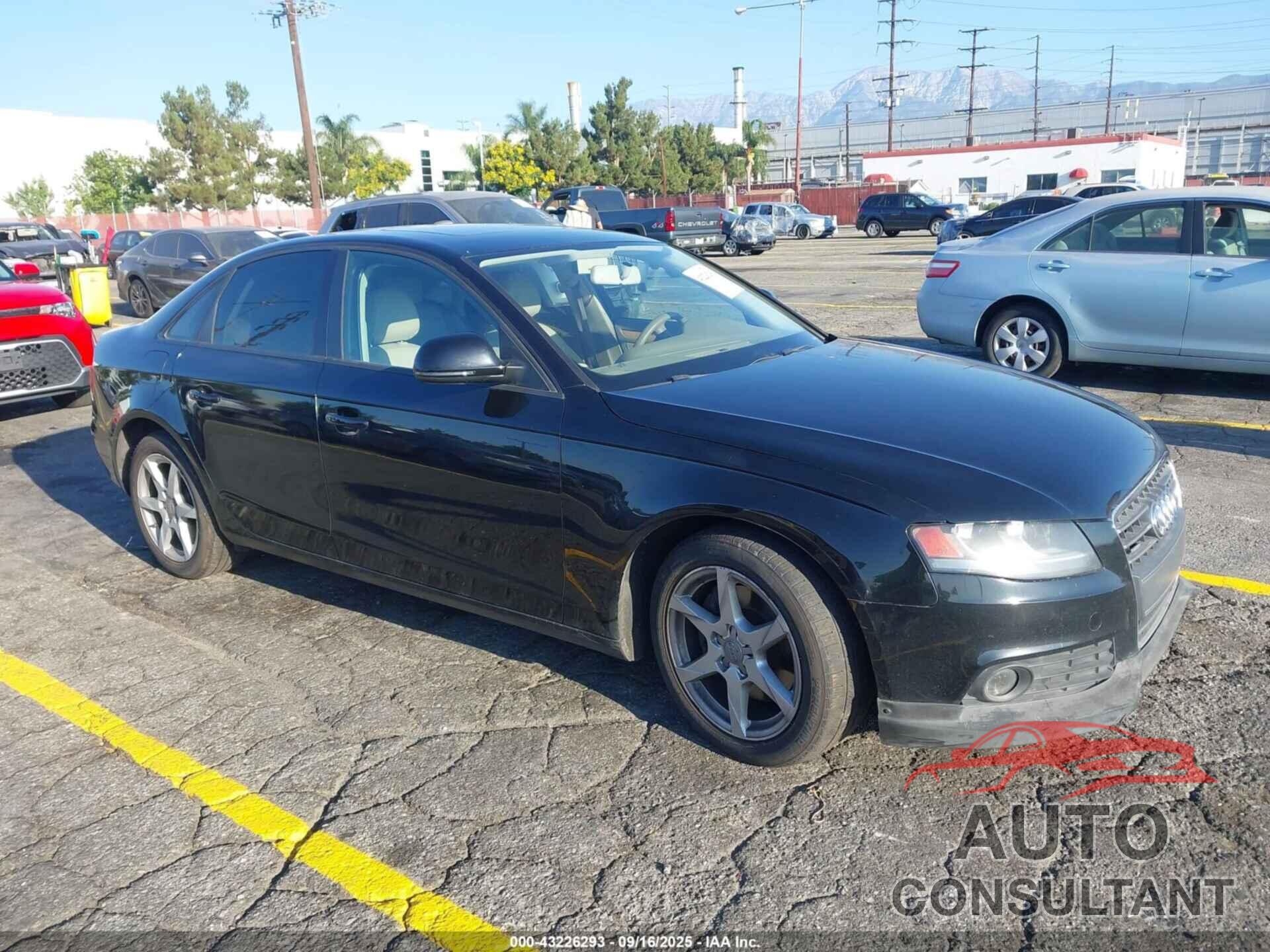 AUDI A4 2009 - WAULF78K59N010174