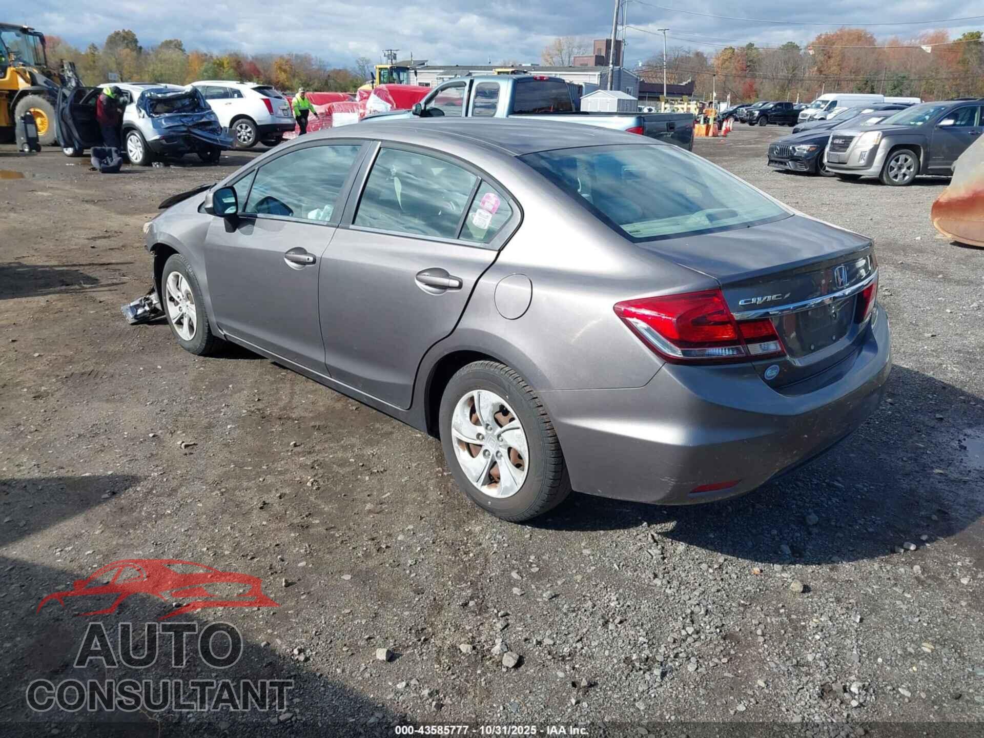 HONDA CIVIC 2013 - 19XFB2F59DE248375