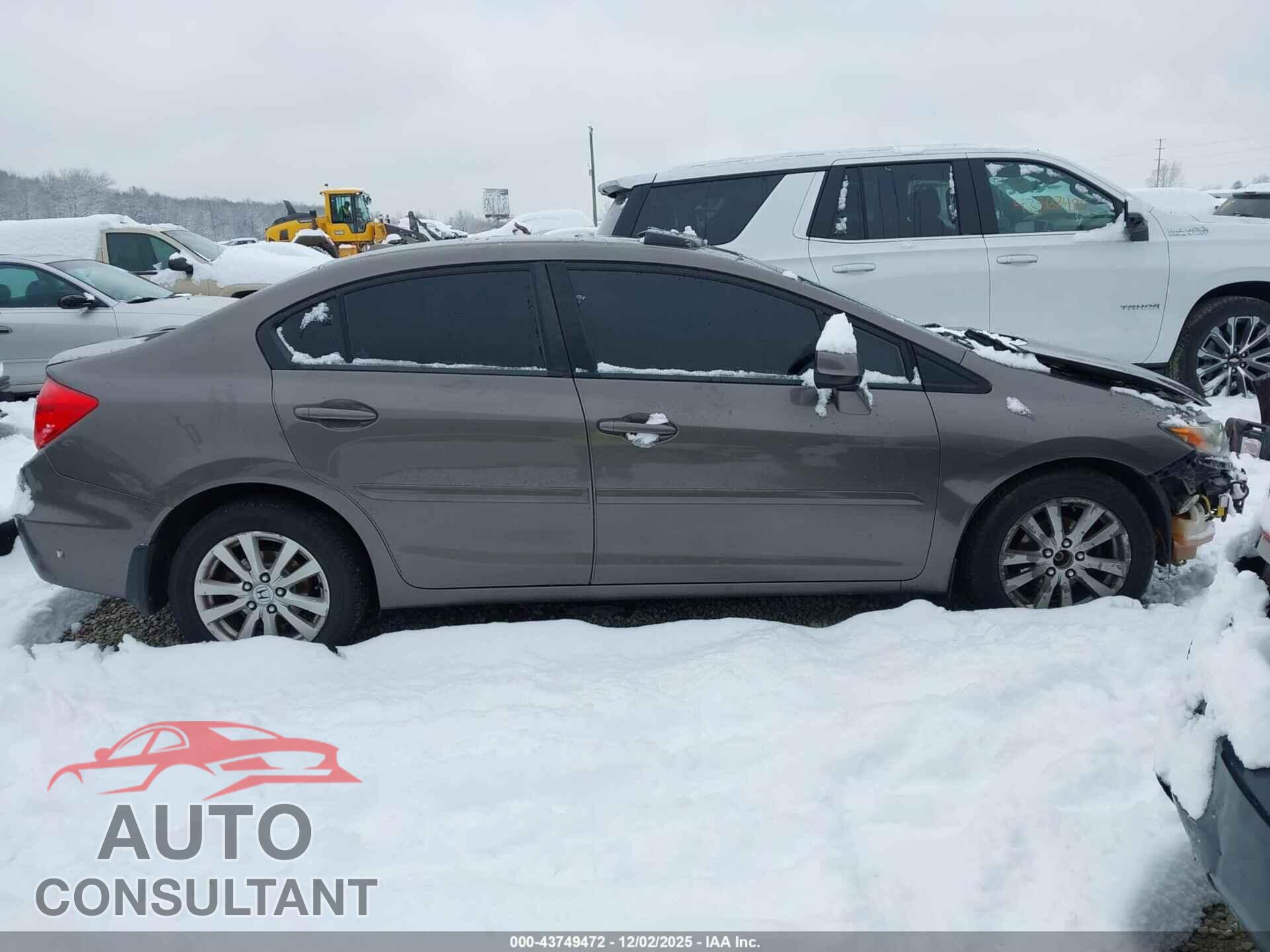 HONDA CIVIC 2012 - 19XFB2F90CE012957