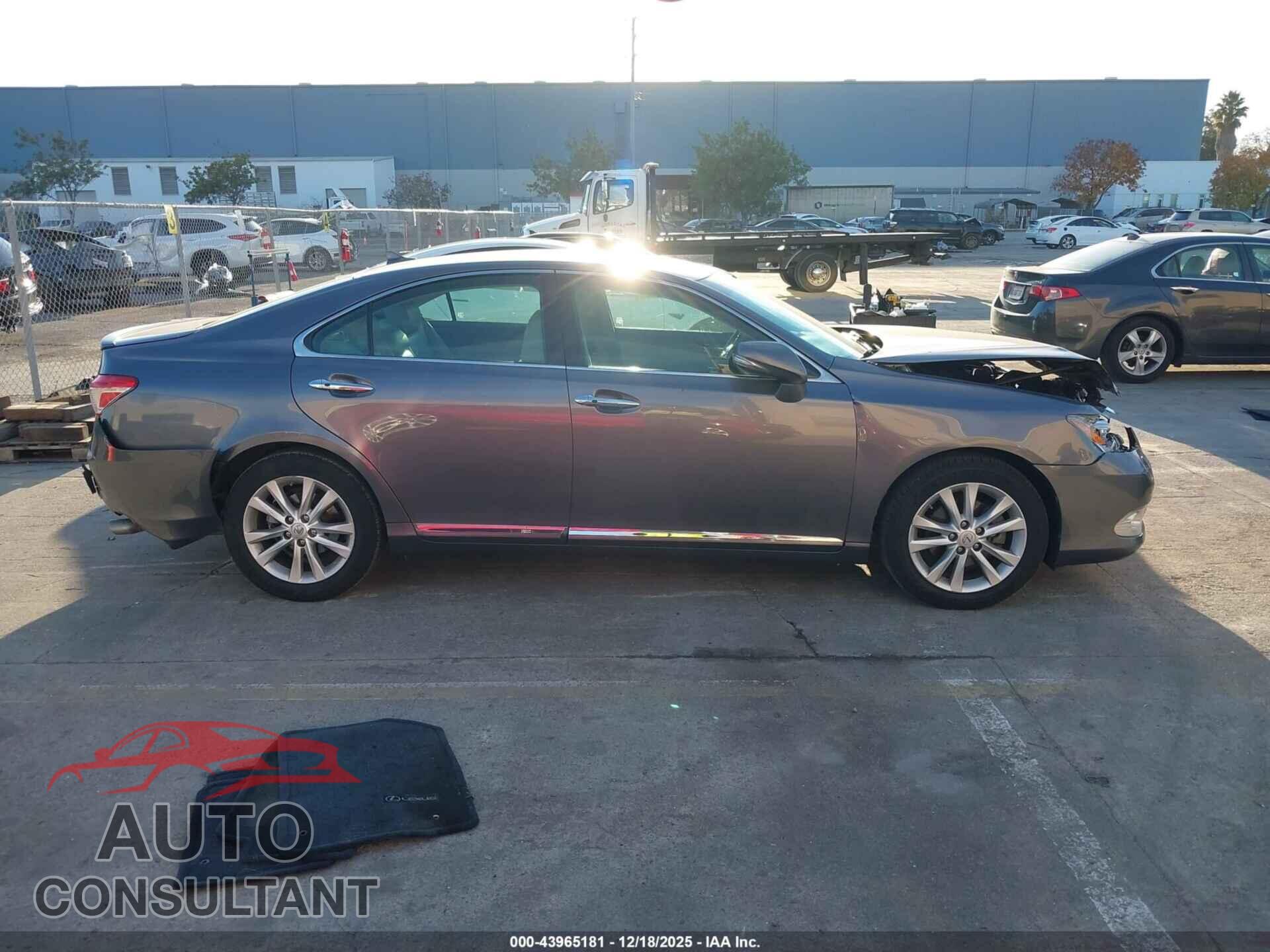 LEXUS ES 350 2012 - JTHBK1EG7C2497604