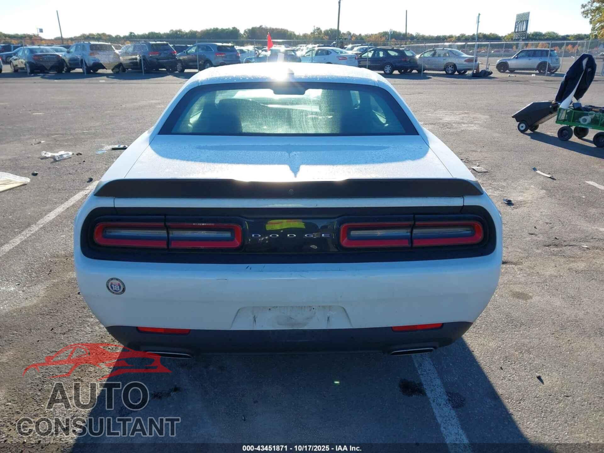 DODGE CHALLENGER 2018 - 2C3CDZAG4JH334373