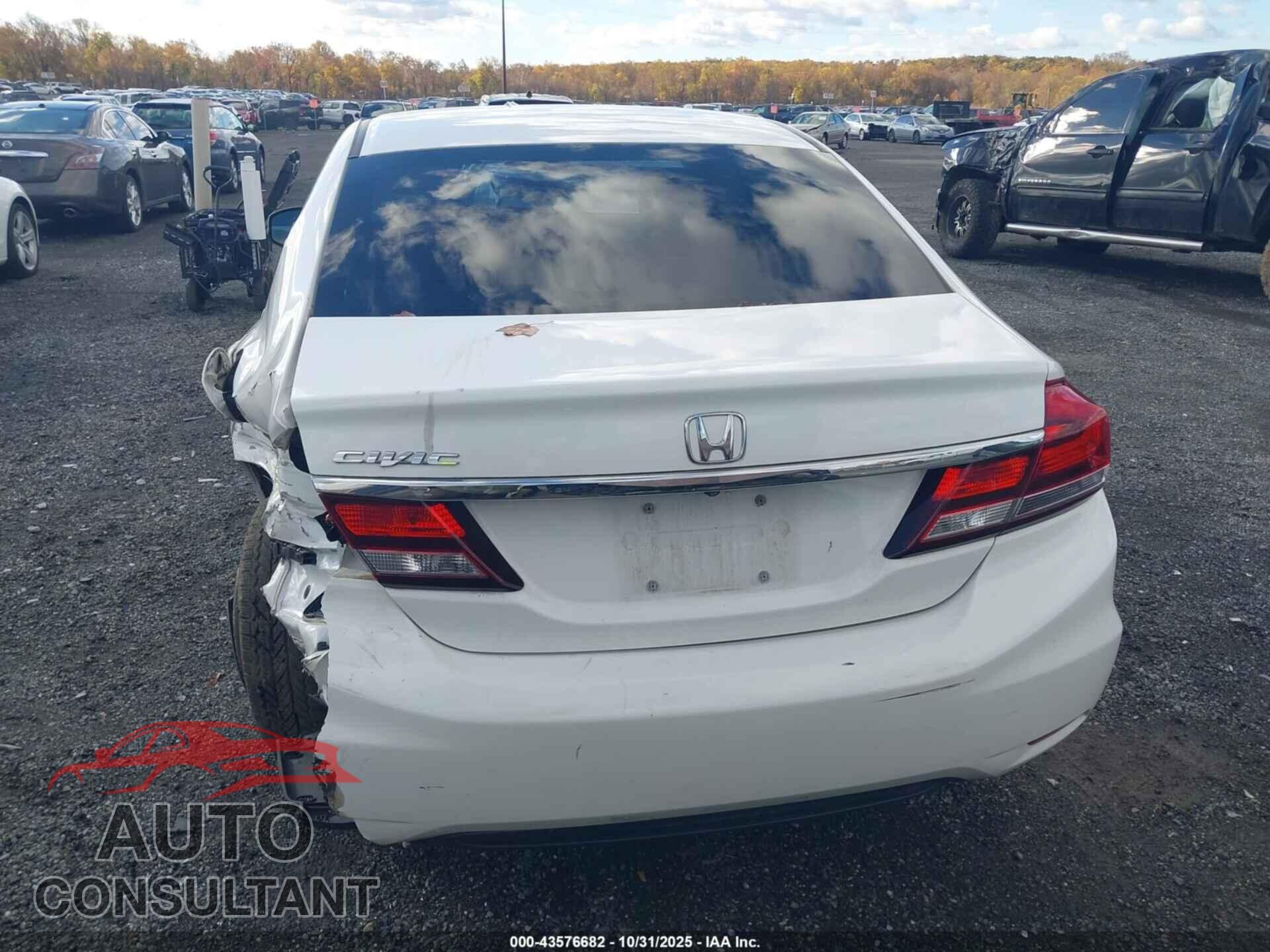 HONDA CIVIC 2013 - 19XFB2F5XDE064661