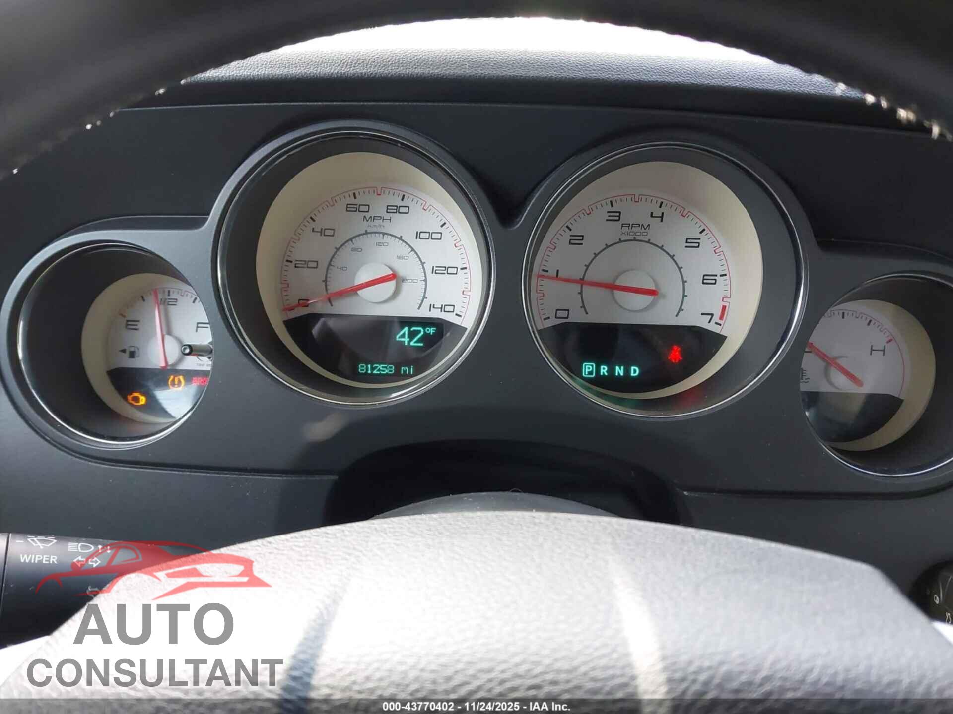 DODGE CHALLENGER 2012 - 2C3CDYAG2CH257564
