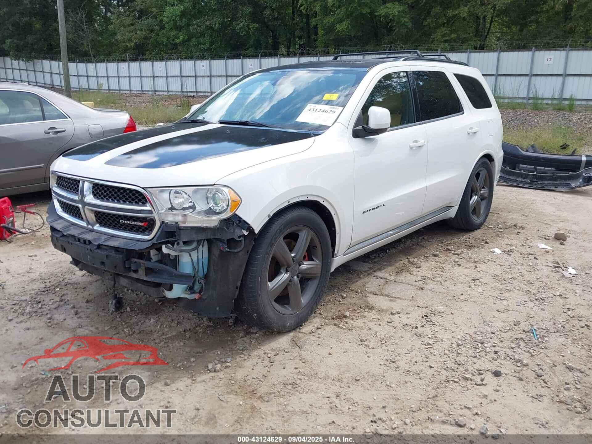 DODGE DURANGO 2012 - 1C4SDJET4CC205099