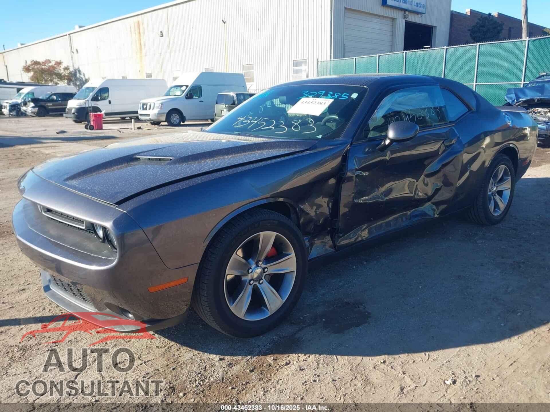 DODGE CHALLENGER 2016 - 2C3CDZAG6GH309385
