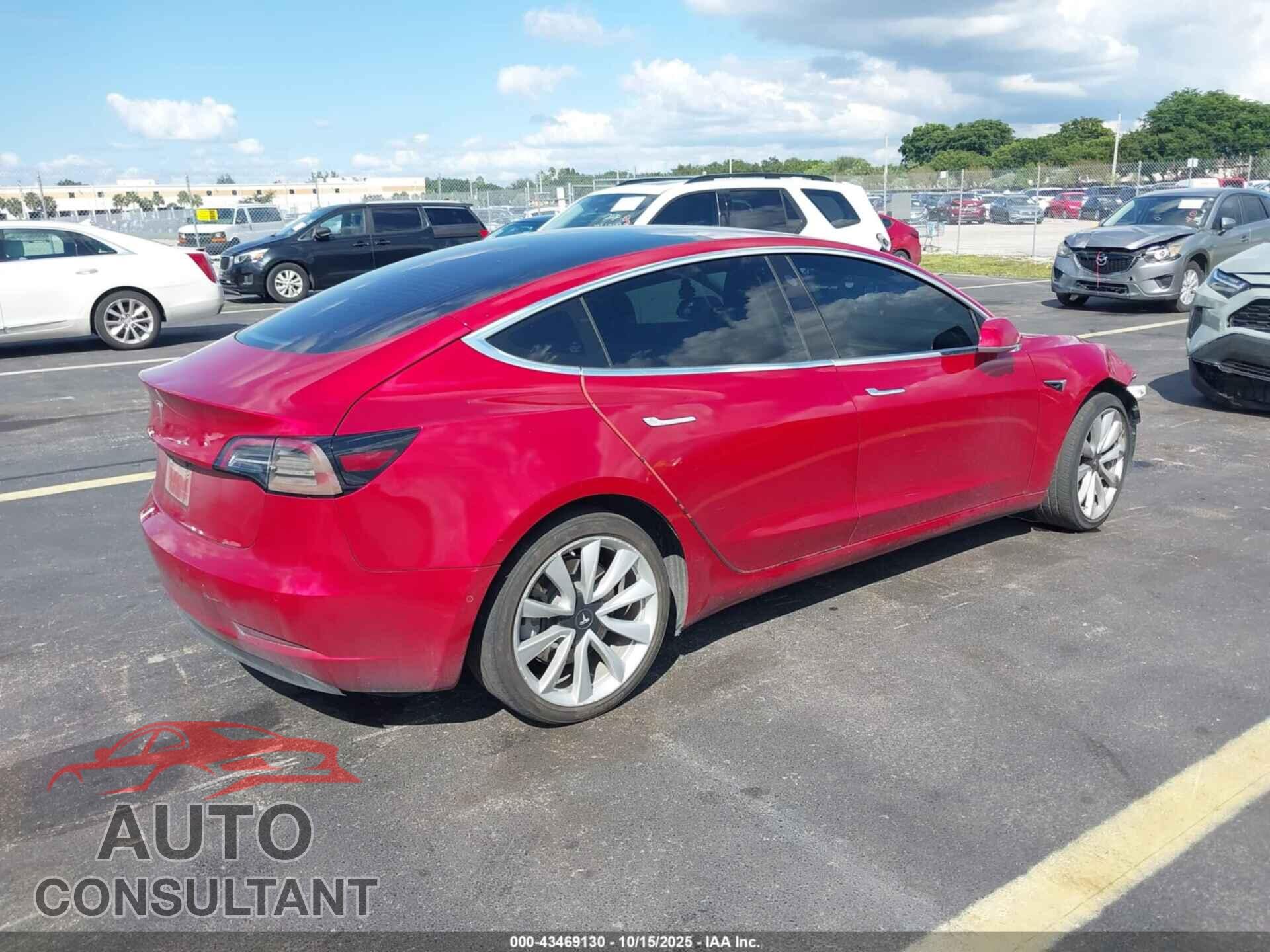 TESLA MODEL 3 2018 - 5YJ3E1EA7JF031173