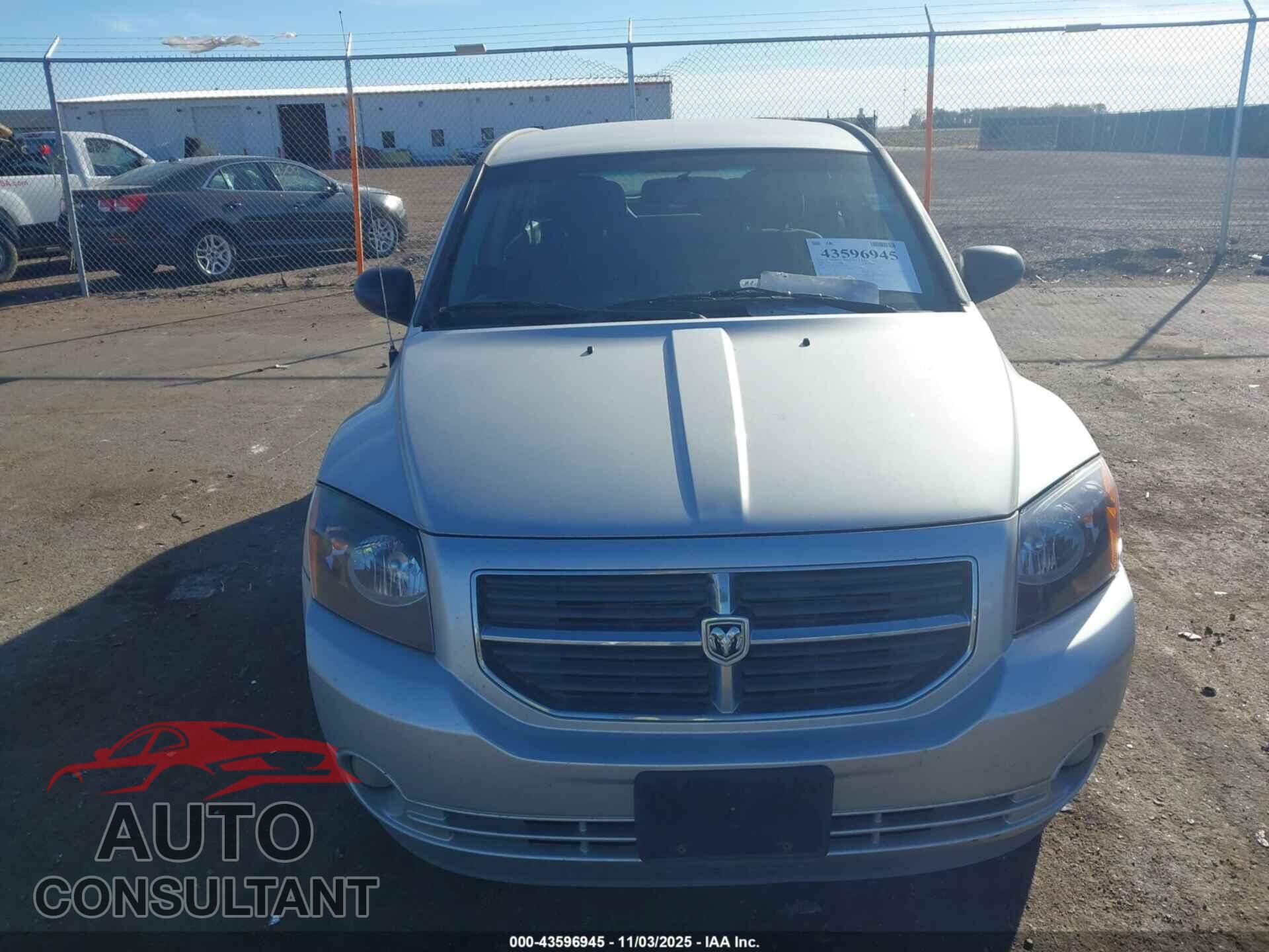 DODGE CALIBER 2012 - 1C3CDWDAXCD507920