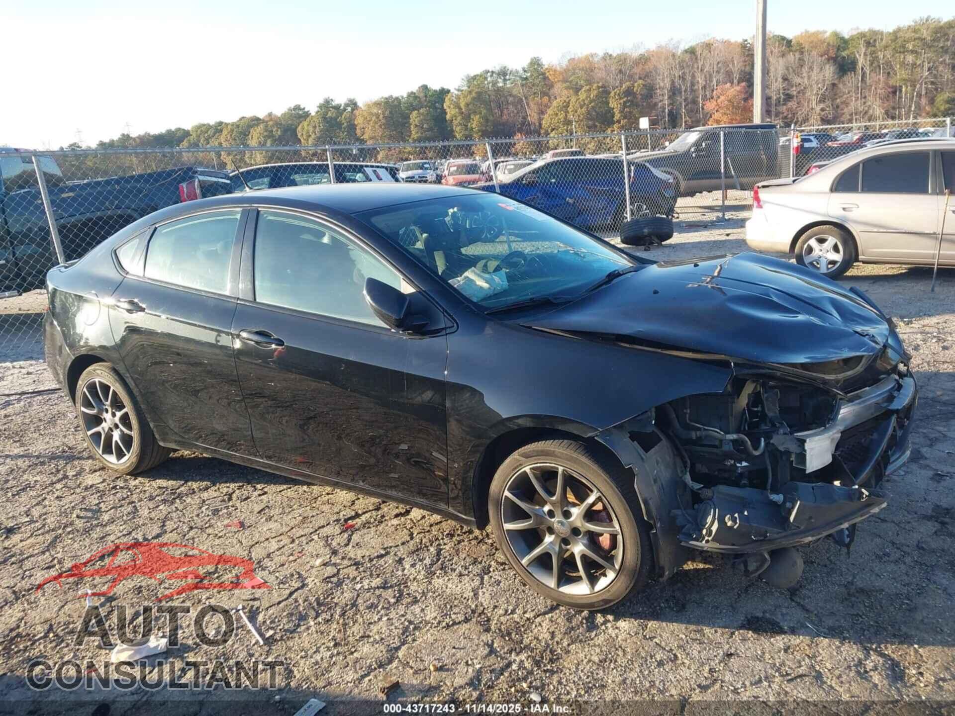 DODGE DART 2013 - 1C3CDFBA4DD324632