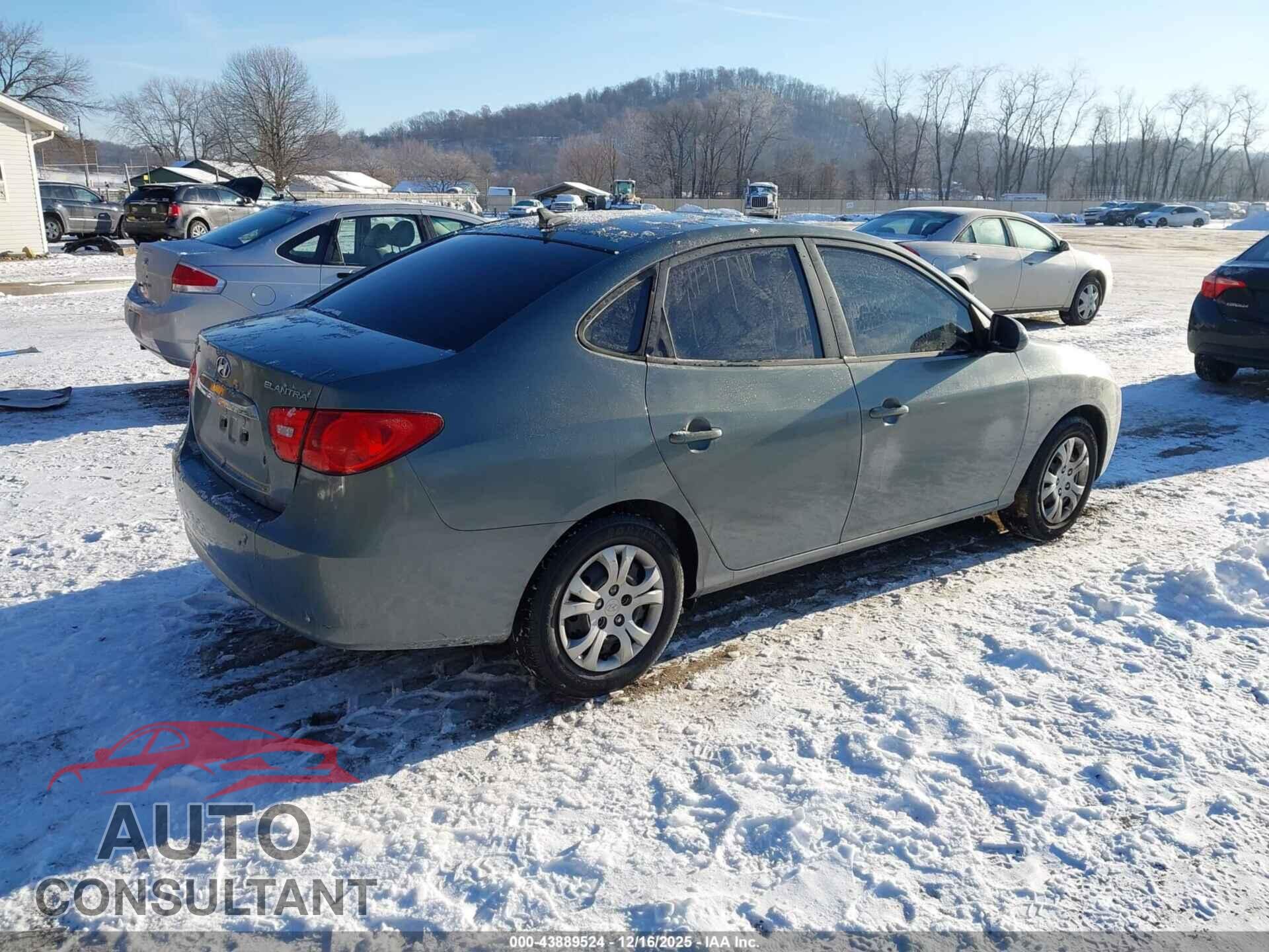 HYUNDAI ELANTRA 2010 - KMHDU4AD0AU972007