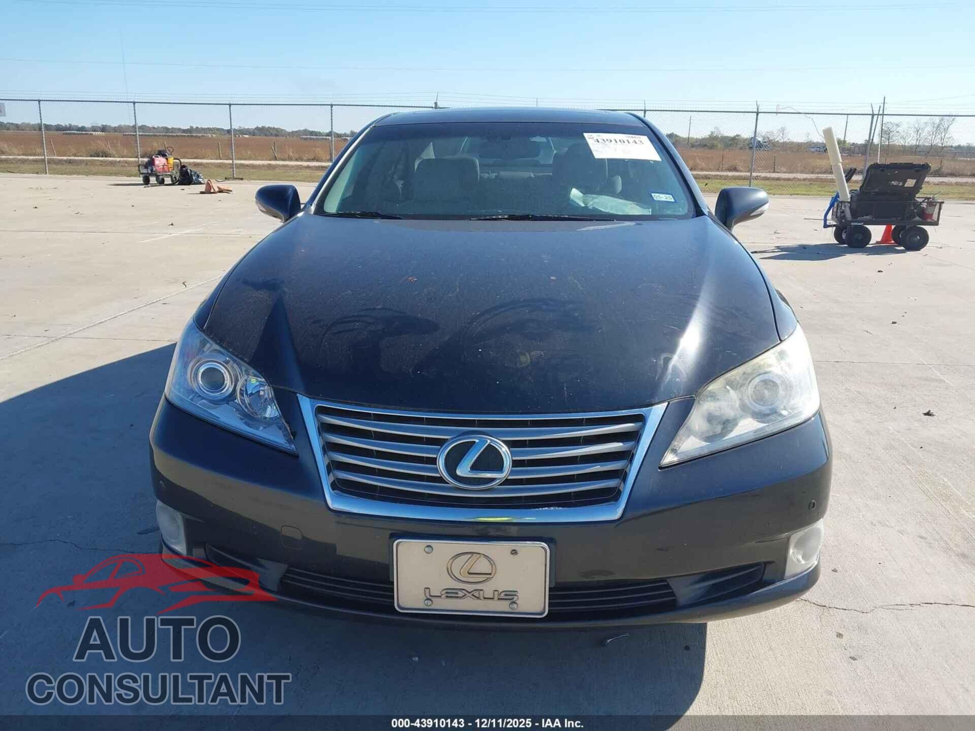 LEXUS ES 350 2011 - JTHBK1EG8B2456641