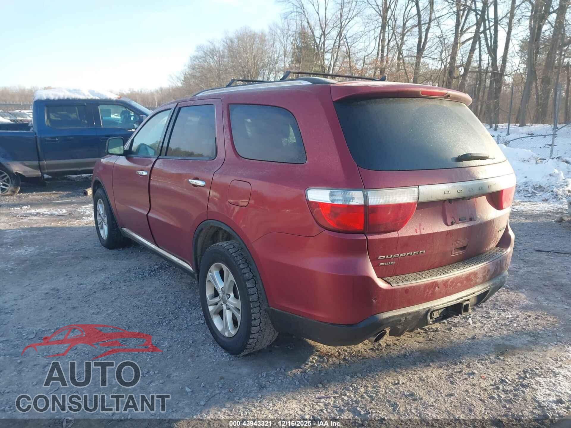 DODGE DURANGO 2013 - 1C4SDJDT6DC608701