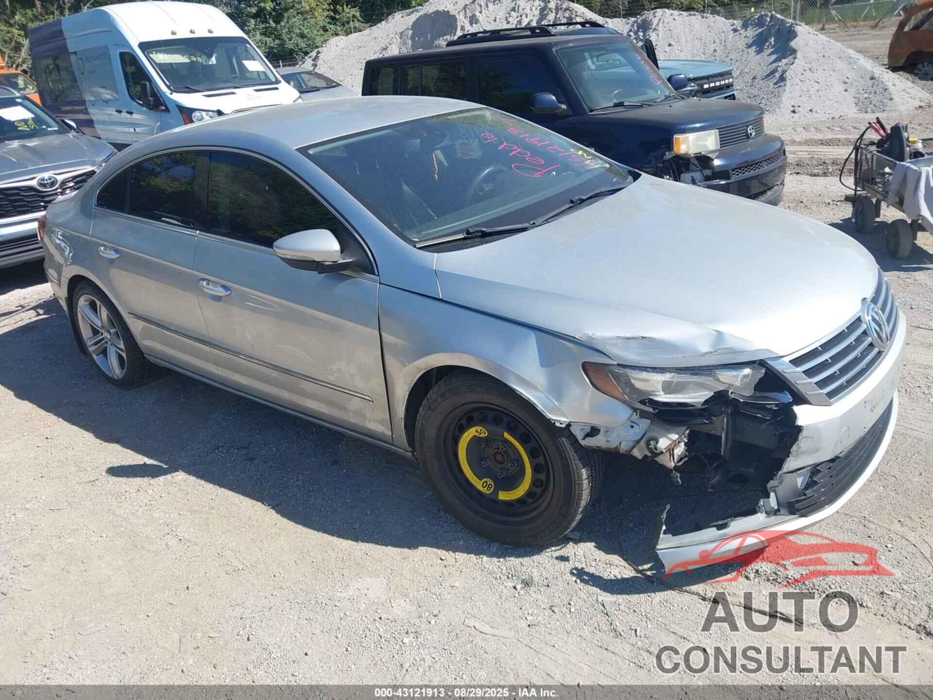 VOLKSWAGEN CC 2013 - WVWBP7AN8DE501525