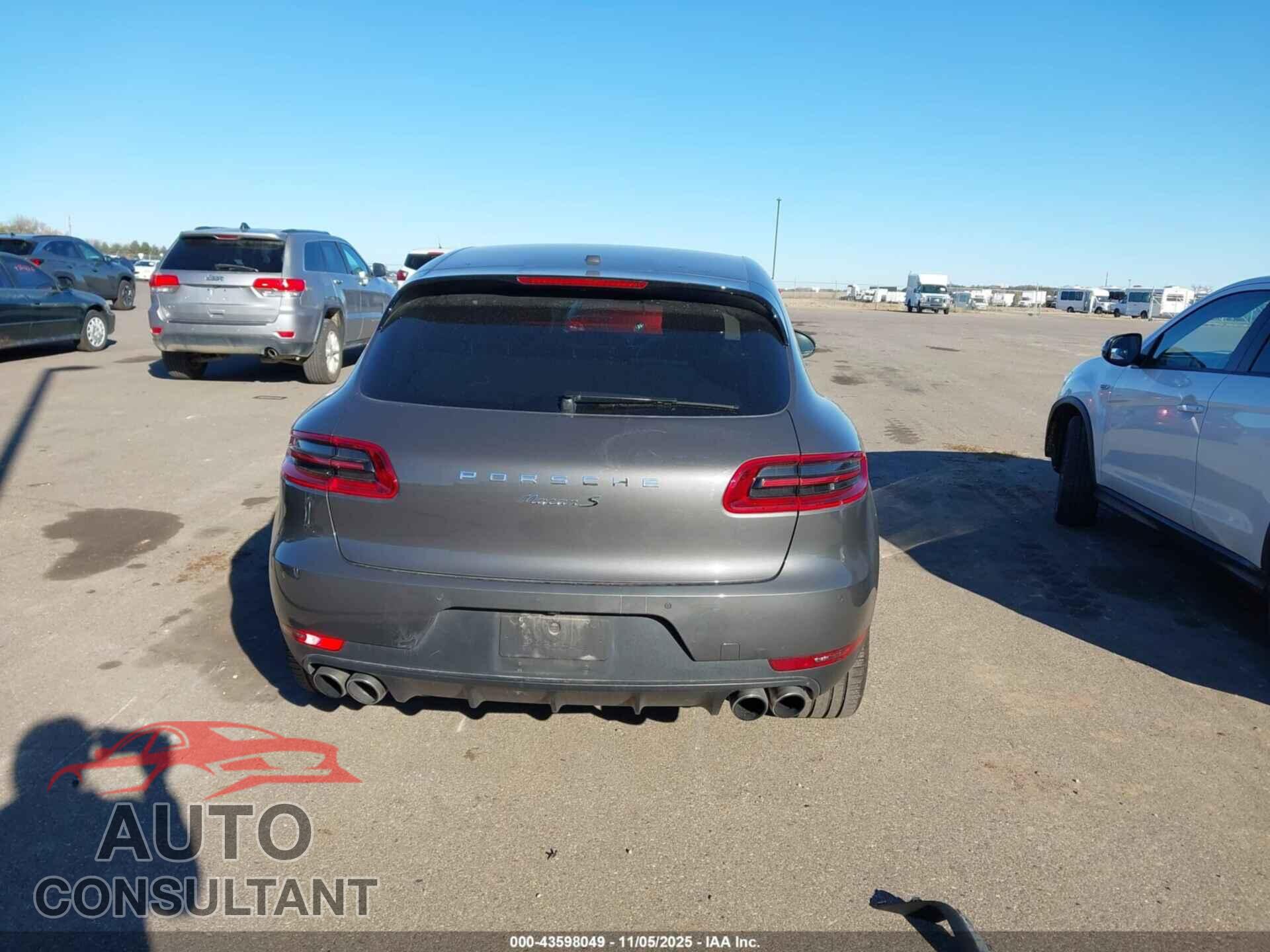PORSCHE MACAN 2015 - WP1AB2A51FLB53304