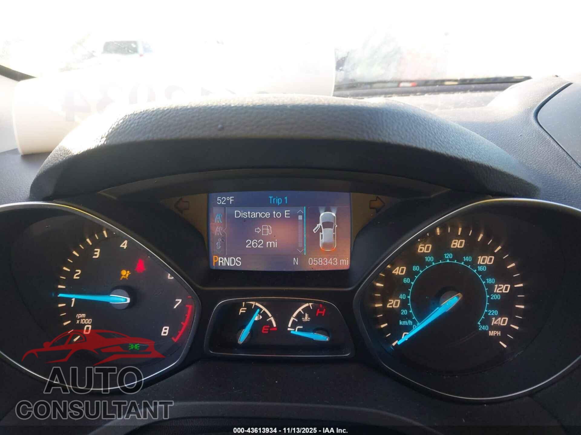 FORD ESCAPE 2014 - 1FMCU0F70EUE47302