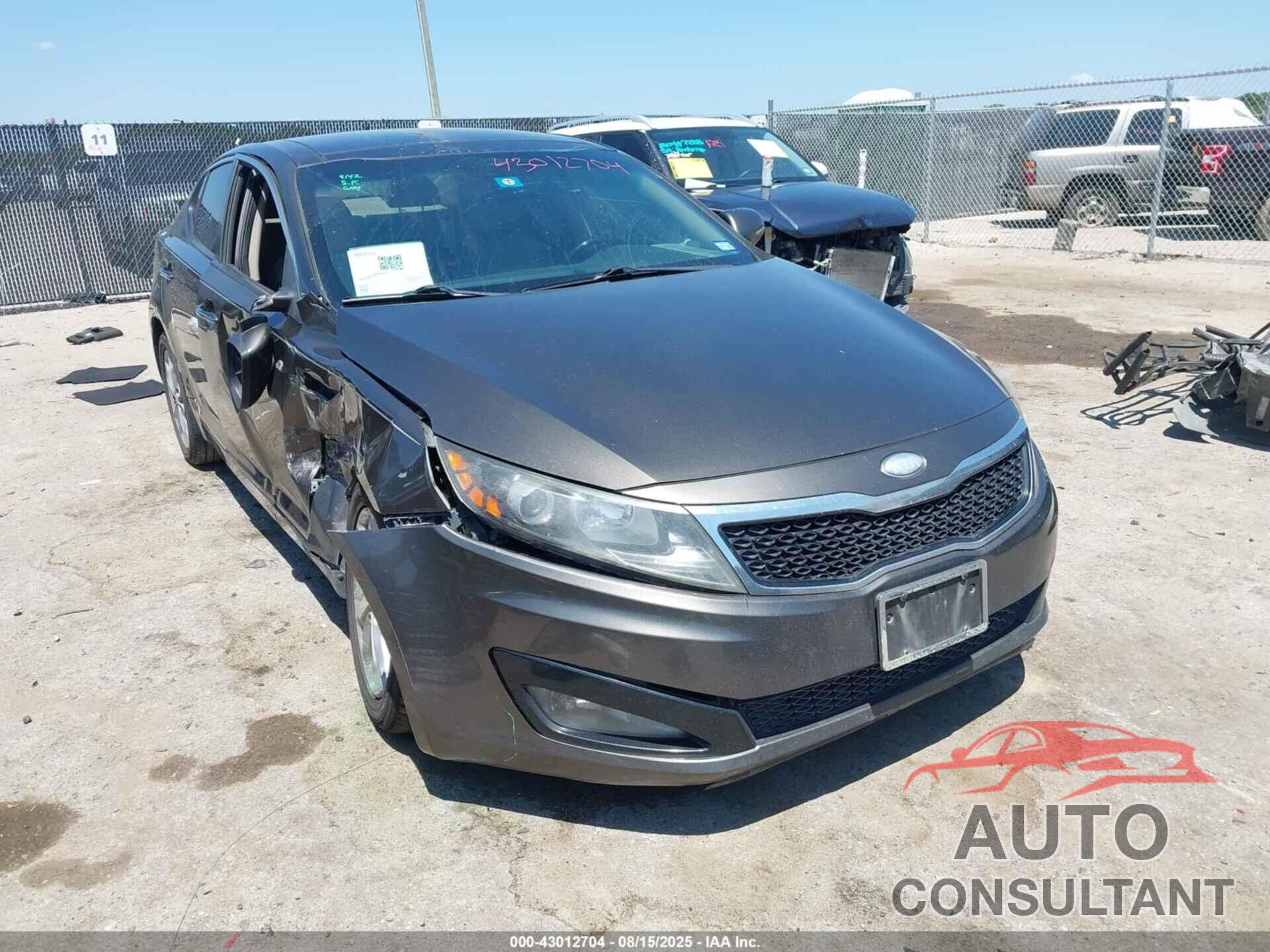 KIA OPTIMA 2013 - 5XXGN4A76DG165896