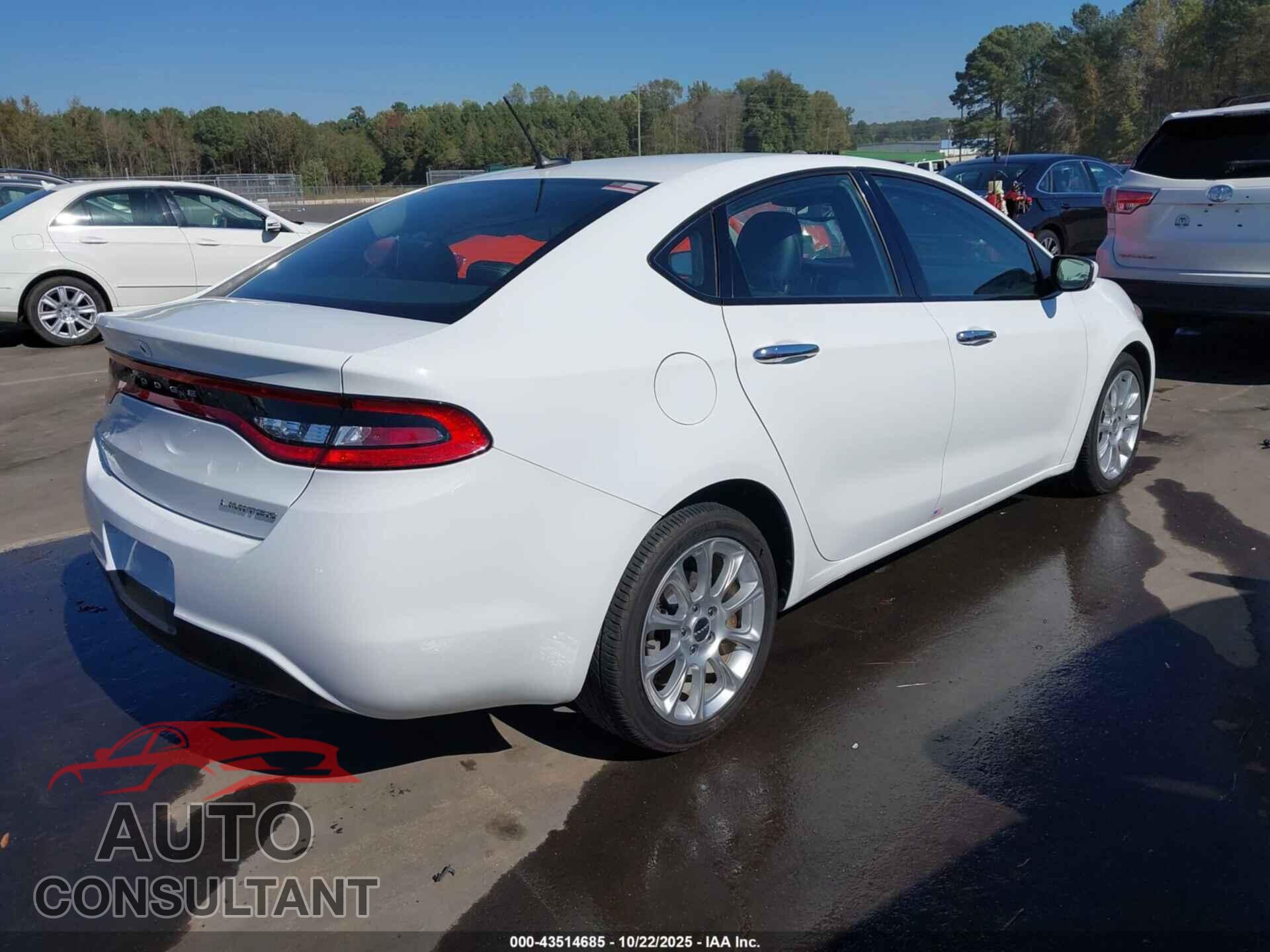 DODGE DART 2015 - 1C3CDFCB0FD247879