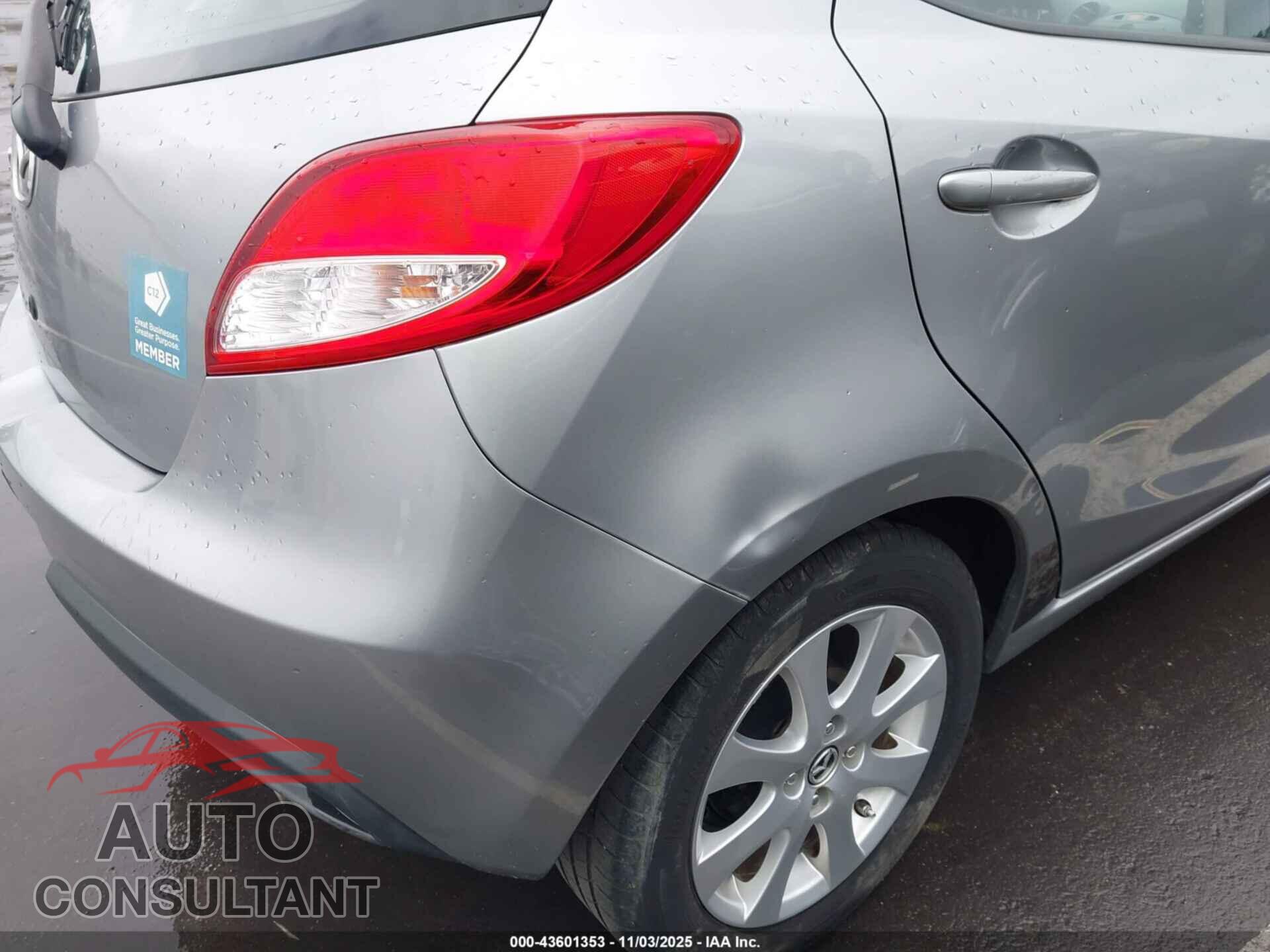 MAZDA MAZDA2 2013 - JM1DE1LY2D0161241