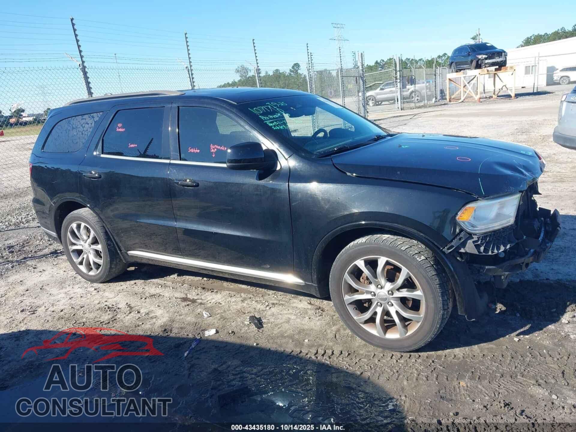 DODGE DURANGO 2017 - 1C4RDHAG9HC816883