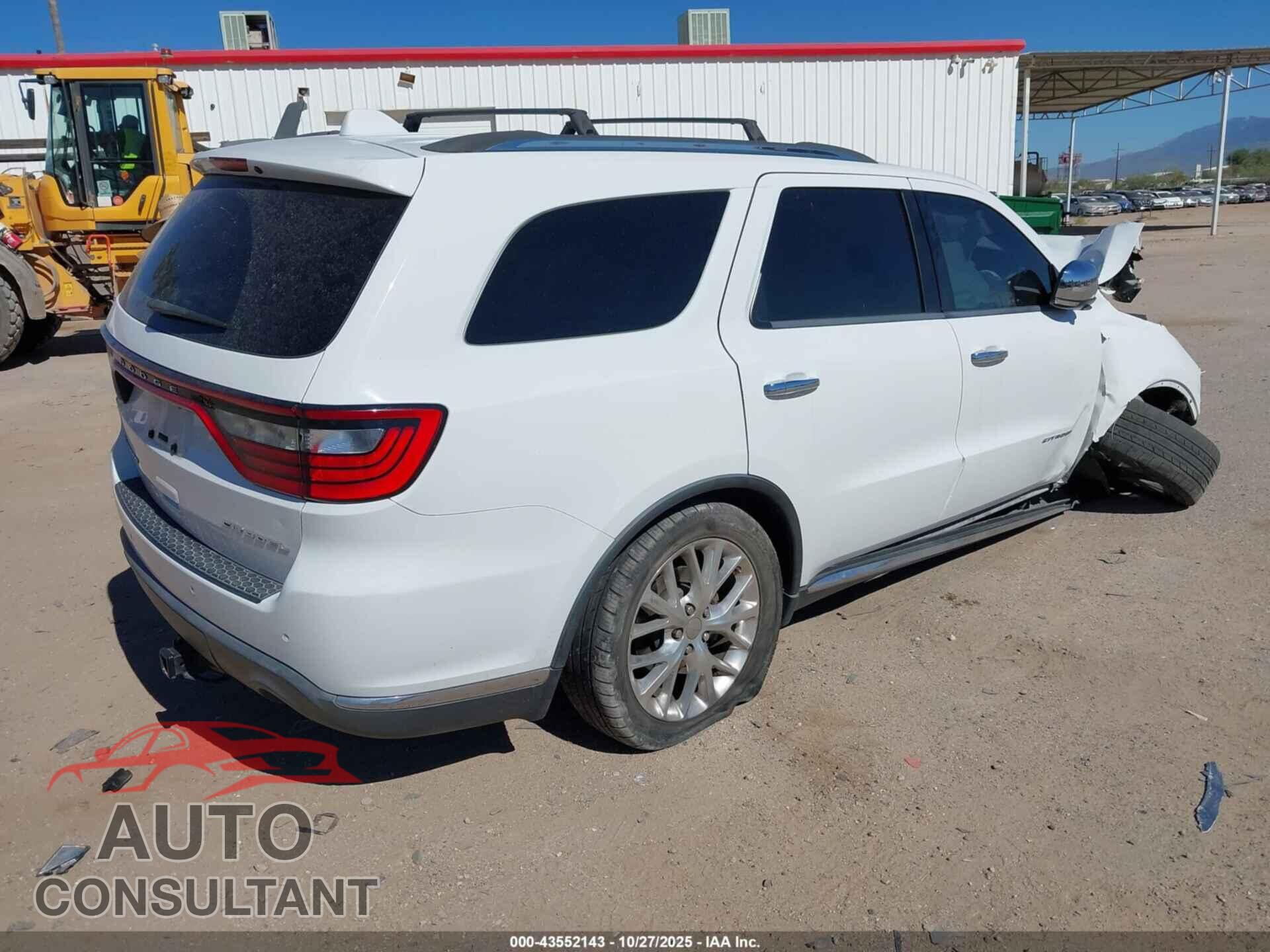 DODGE DURANGO 2015 - 1C4RDHEG6FC127634