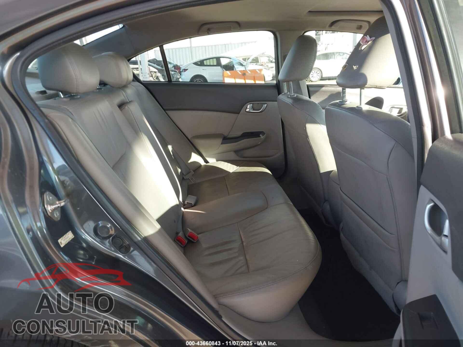 HONDA CIVIC 2012 - 2HGFB2F9XCH590876