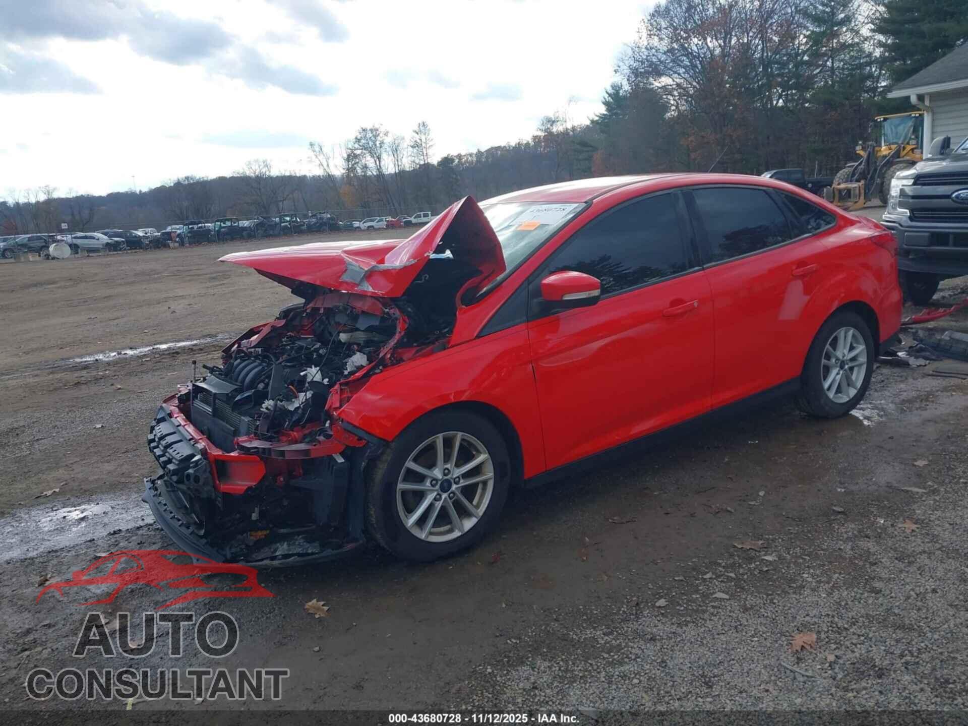FORD FOCUS 2017 - 1FADP3F21HL228760