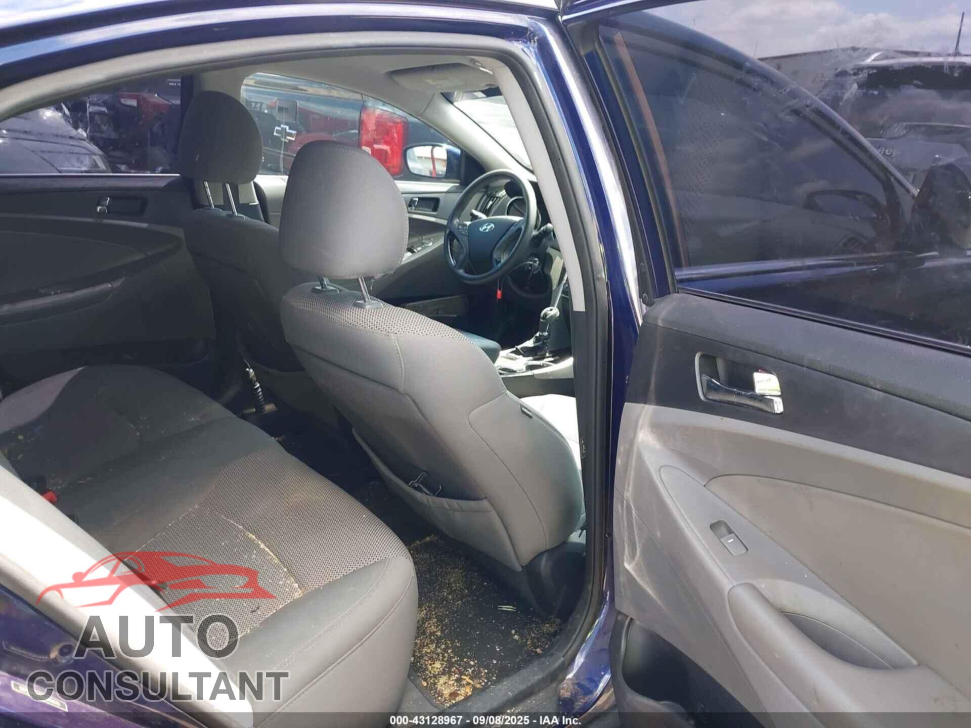 HYUNDAI SONATA 2012 - 5NPEB4AC5CH416679