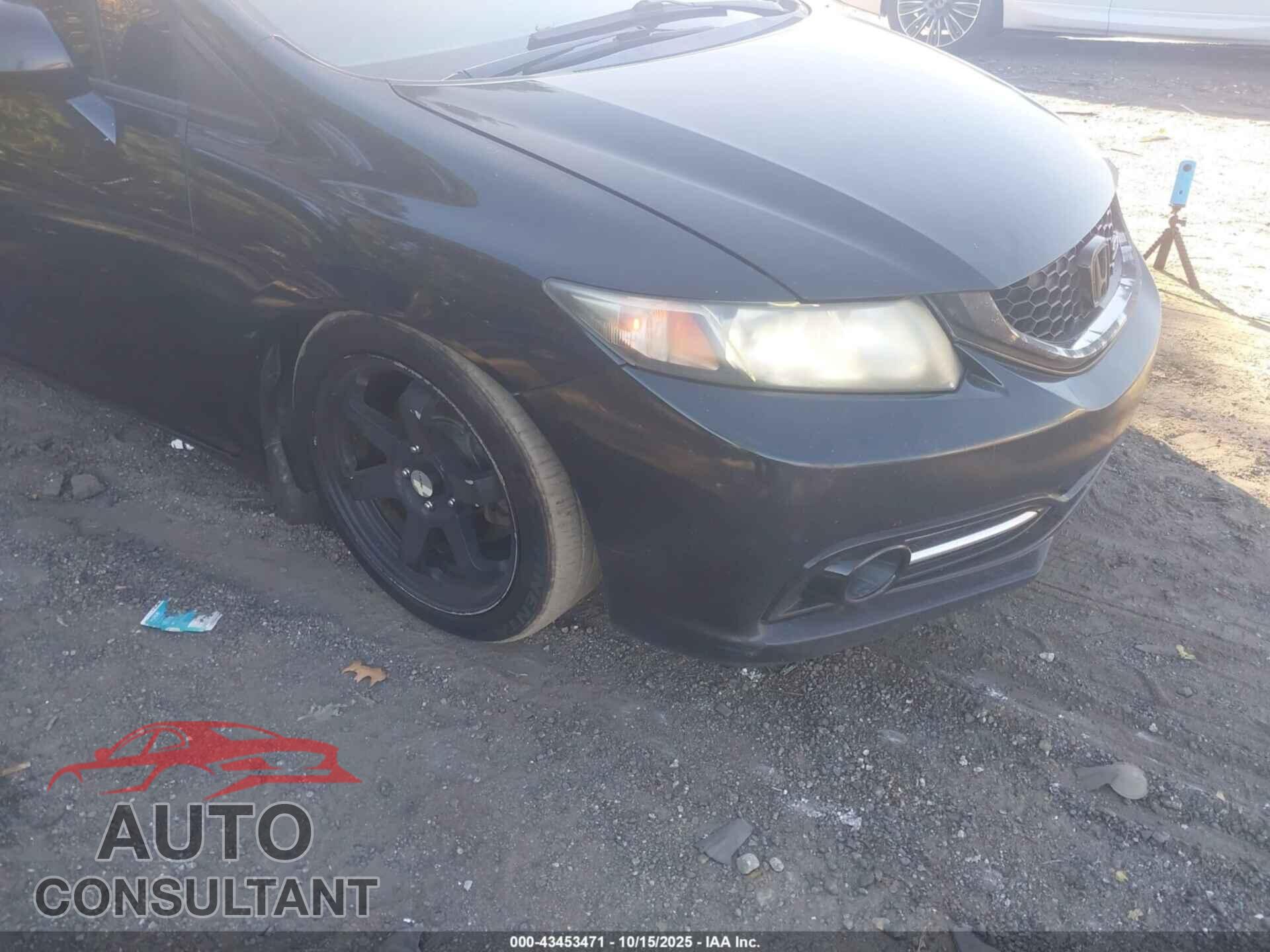 HONDA CIVIC 2013 - 2HGFB6E53DH704580