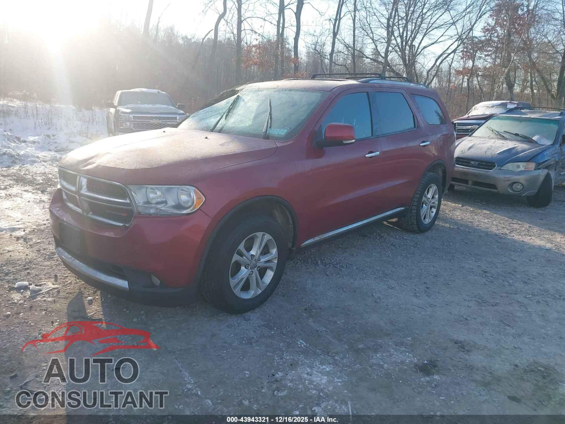 DODGE DURANGO 2013 - 1C4SDJDT6DC608701