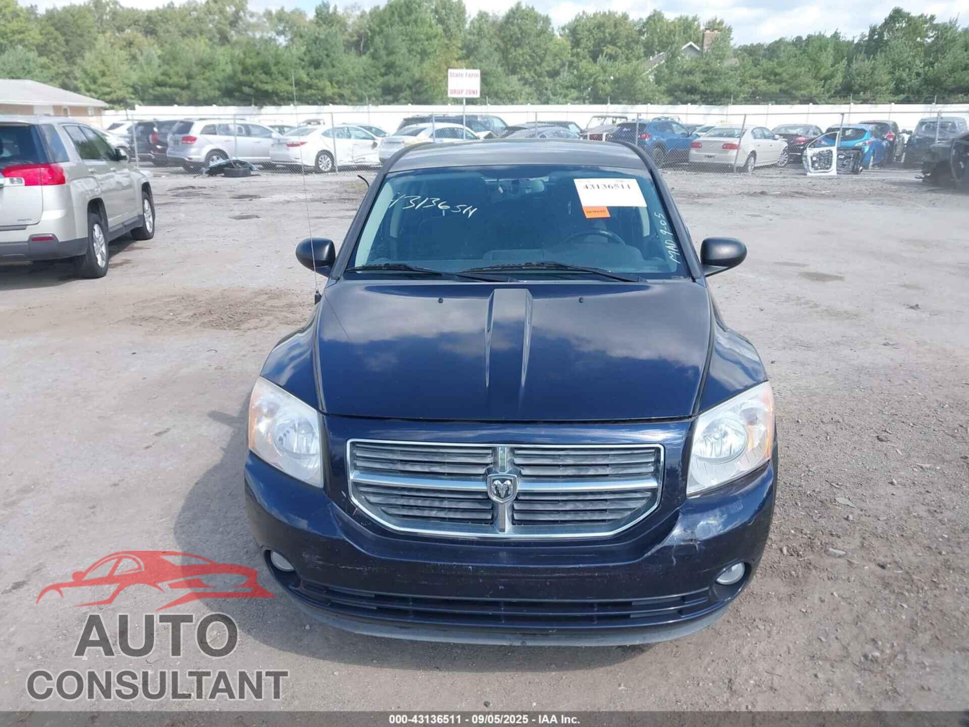 DODGE CALIBER 2011 - 1B3CB3HA4BD116109