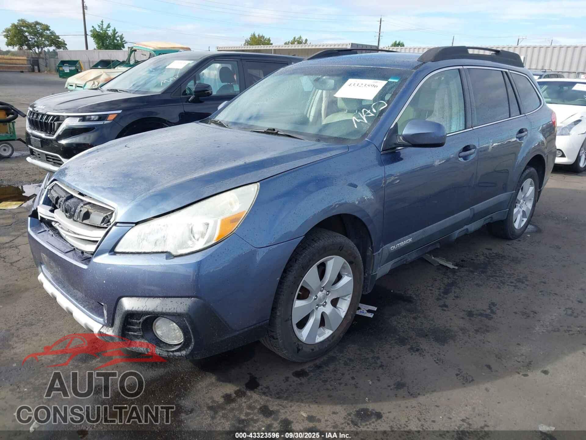 SUBARU OUTBACK 2013 - 4S4BRDKC2D2274884