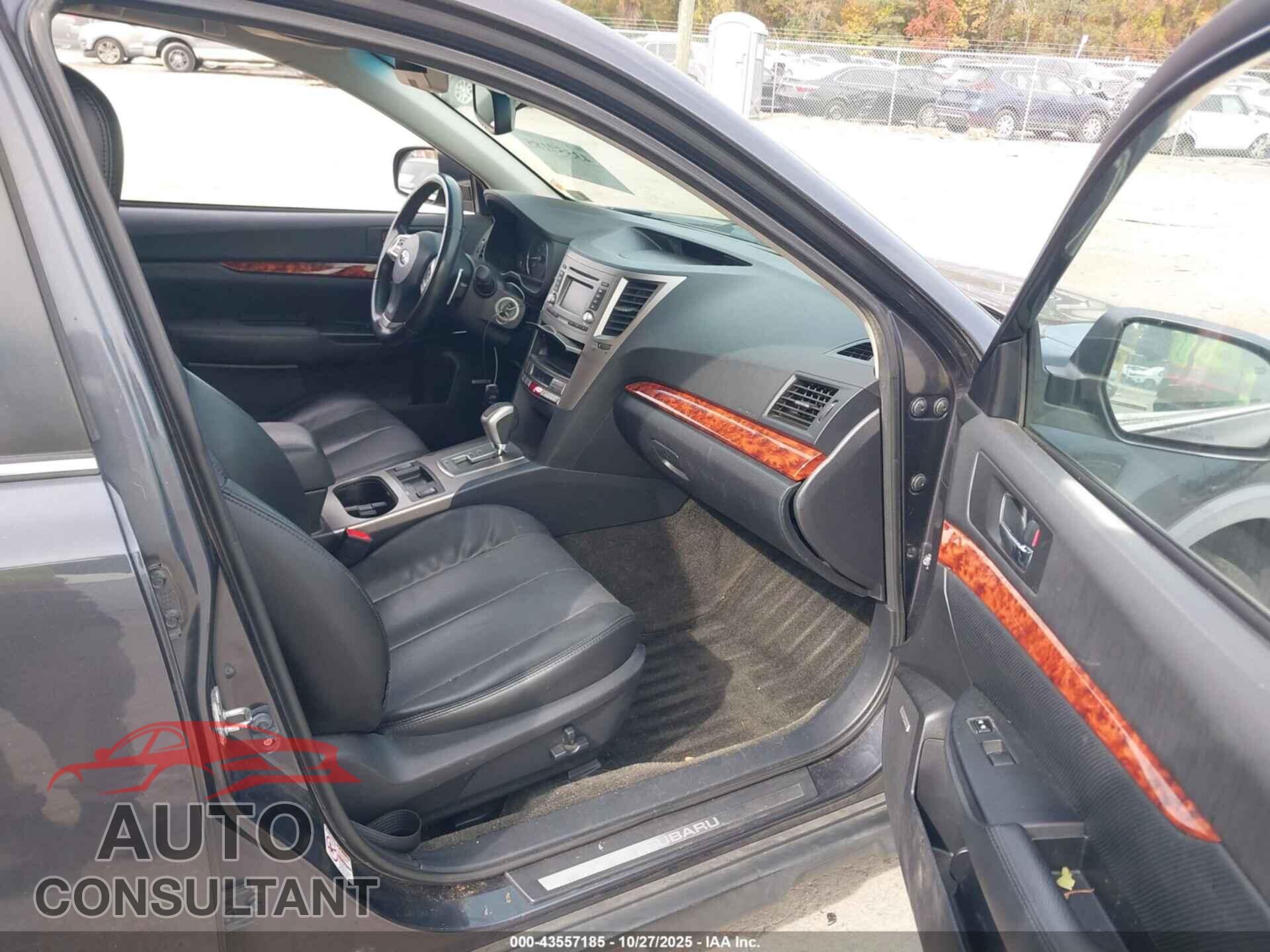 SUBARU OUTBACK 2012 - 4S4BRDKC2C2276875