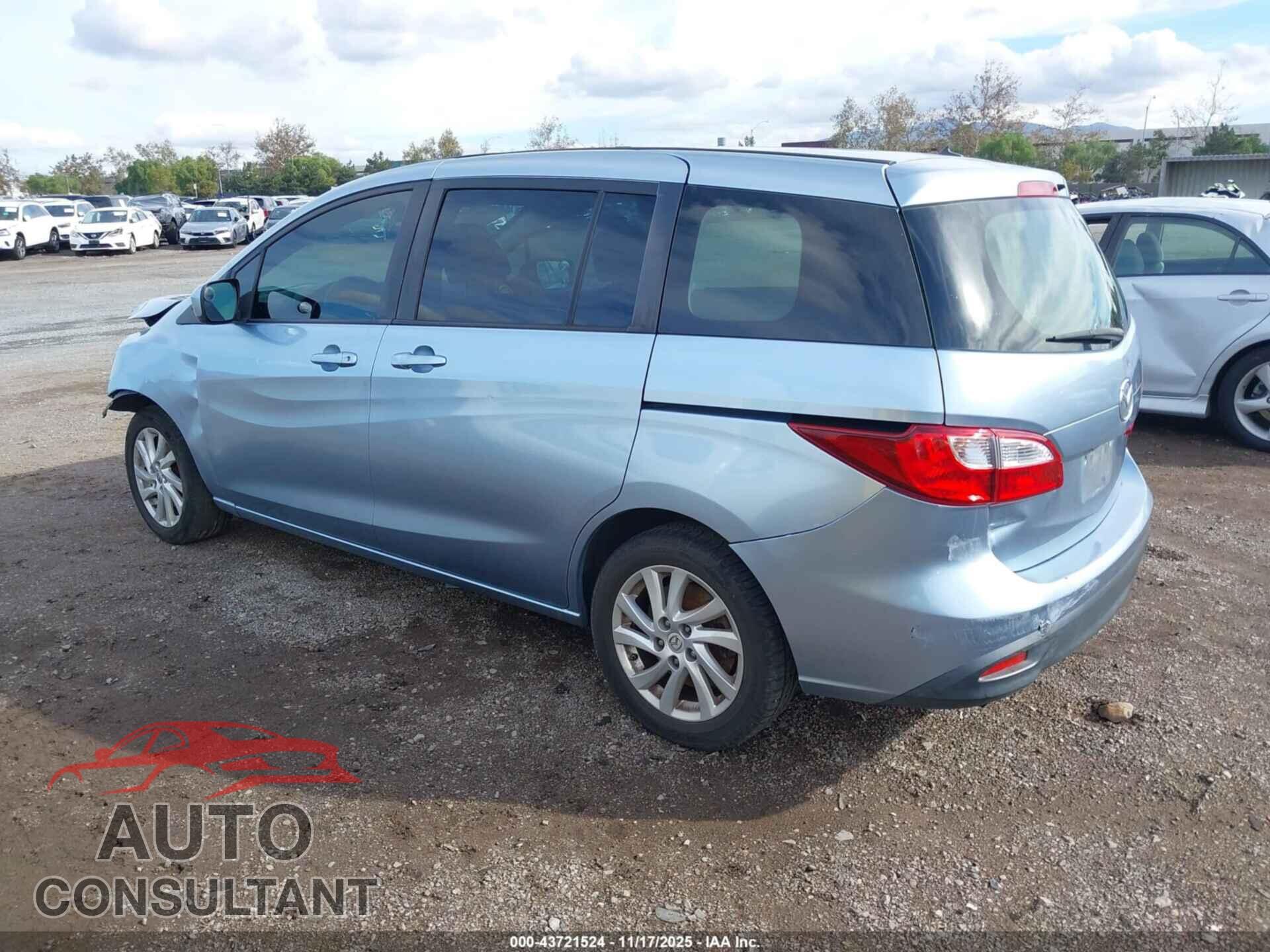 MAZDA MAZDA5 2012 - JM1CW2BL4C0105496