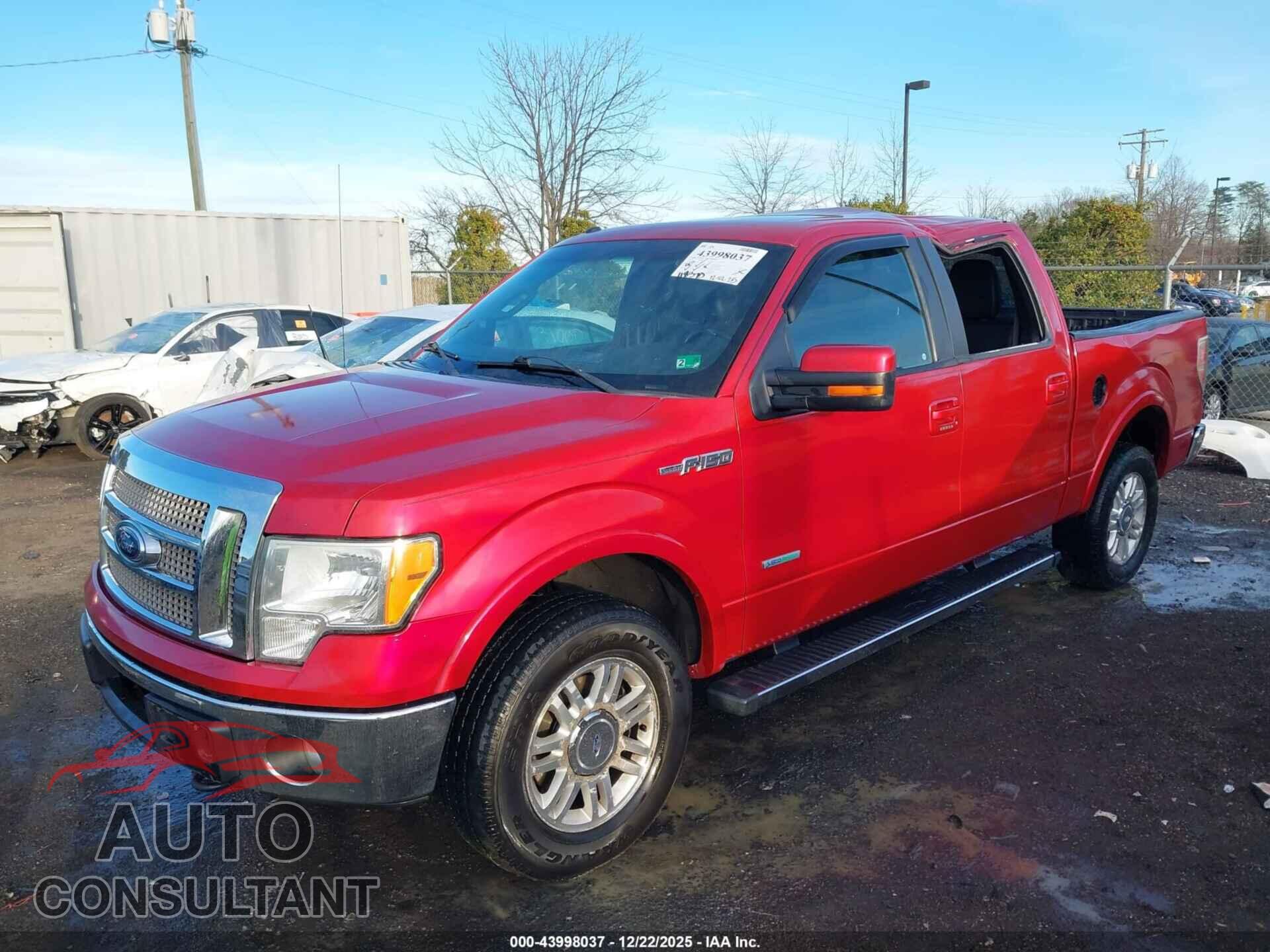 FORD F-150 2012 - 1FTFW1ET5CFB62399