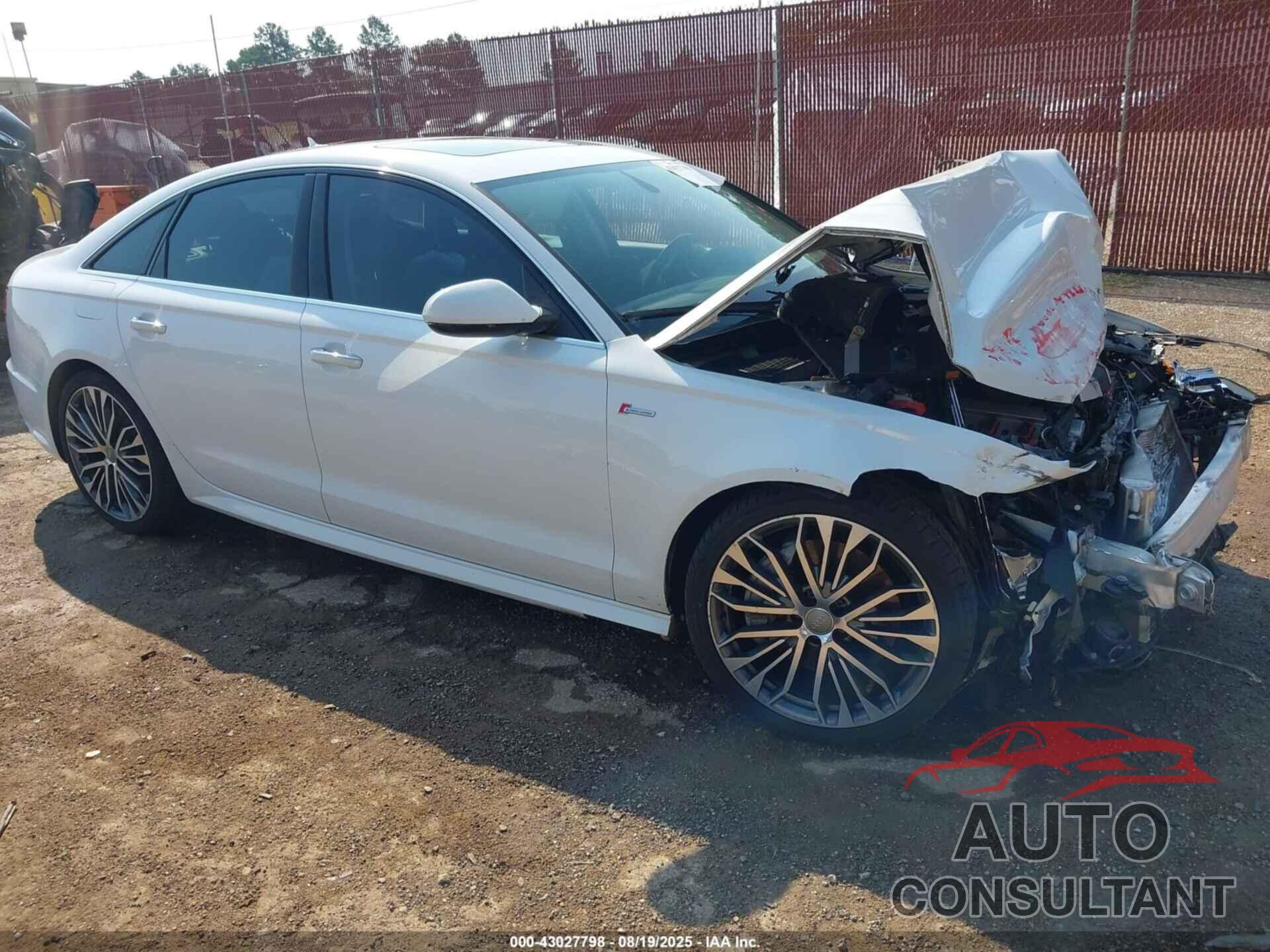 AUDI A6 2016 - WAUFGAFC8GN002344