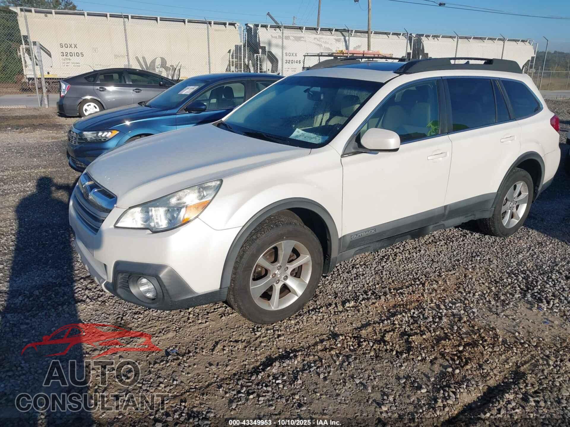 SUBARU OUTBACK 2014 - 4S4BRCMC0E3236833