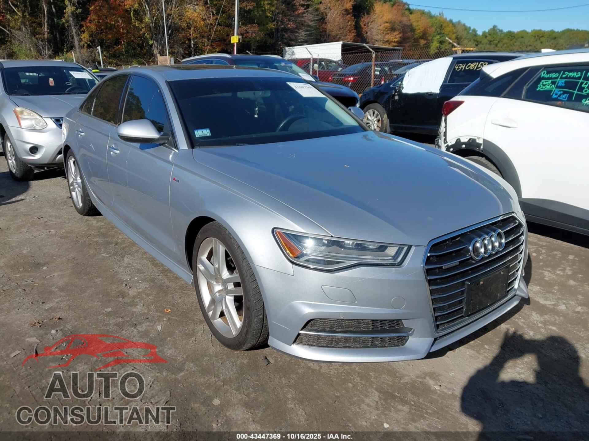 AUDI A6 2016 - WAUGFAFC0GN048323