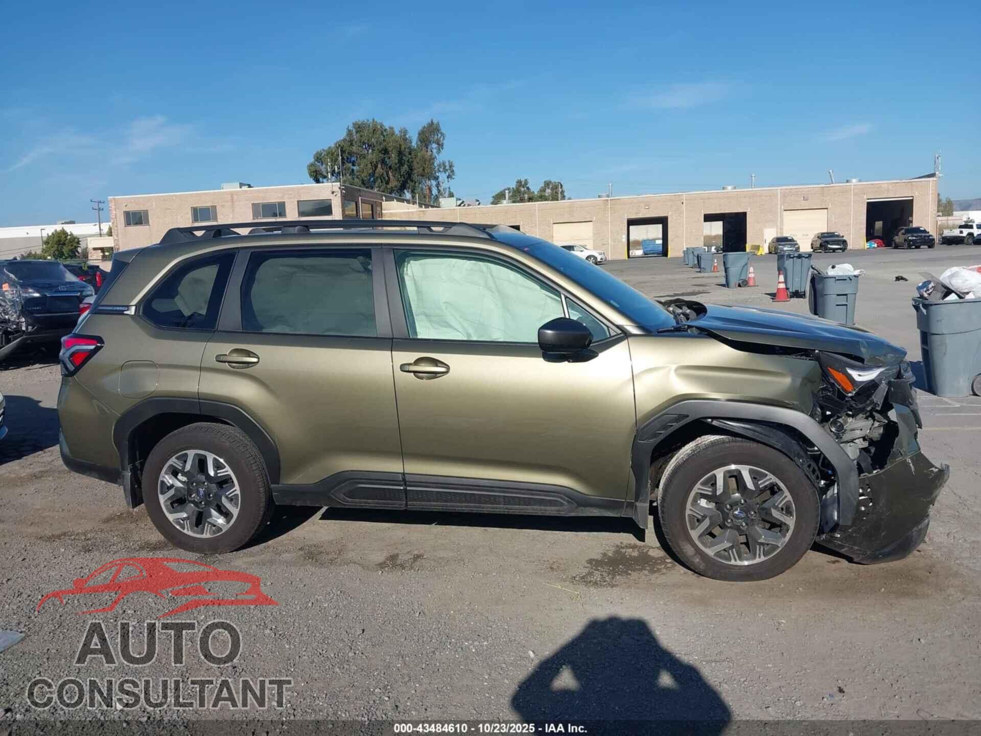 SUBARU FORESTER 2025 - JF2SLDDCASH575297