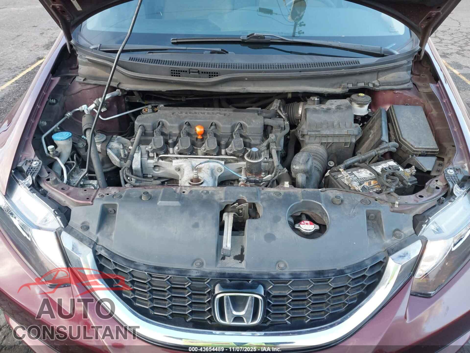 HONDA CIVIC 2013 - 19XFB2F85DE270948