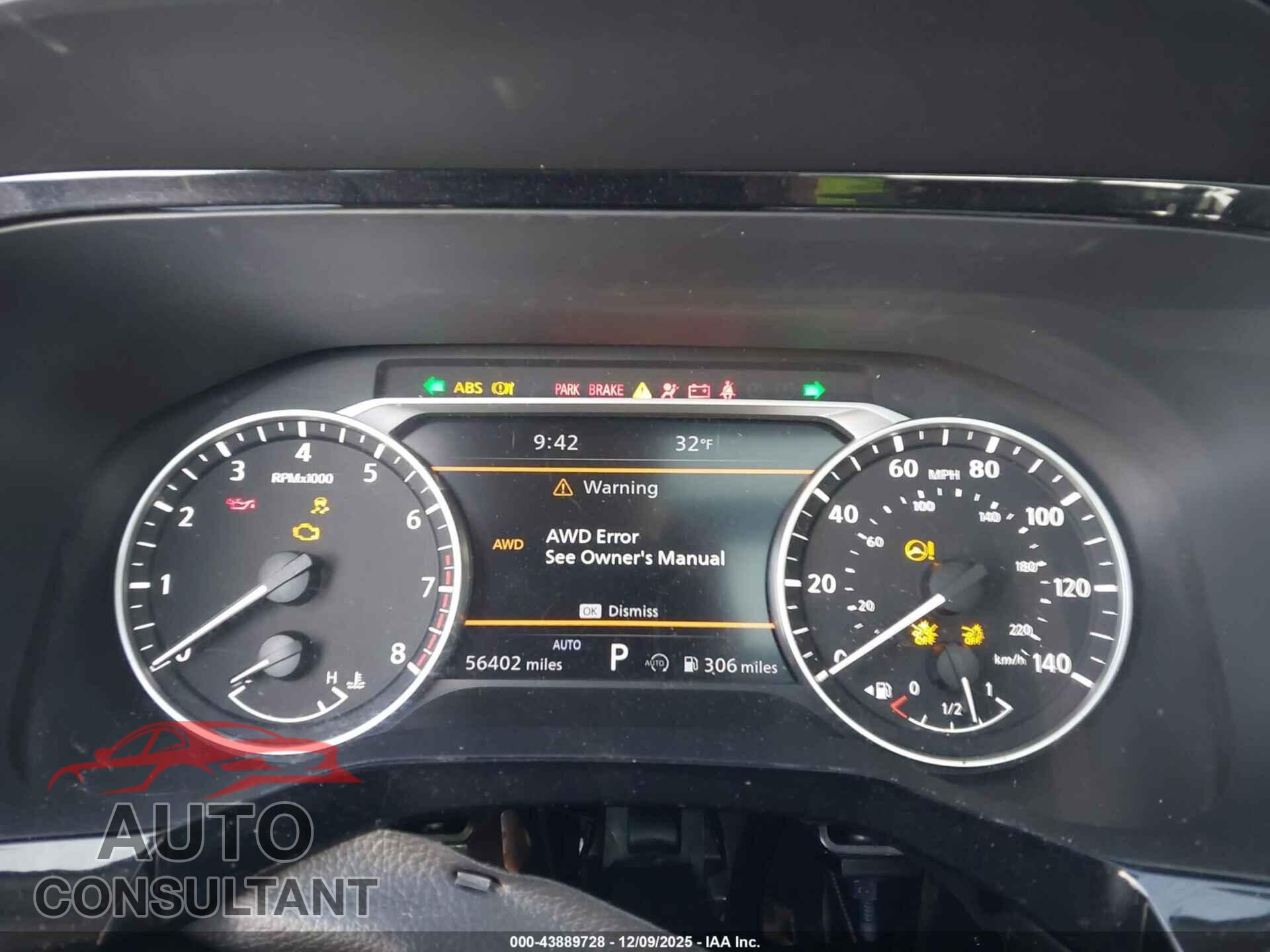 NISSAN PATHFINDER 2023 - 5N1DR3CD6PC266876