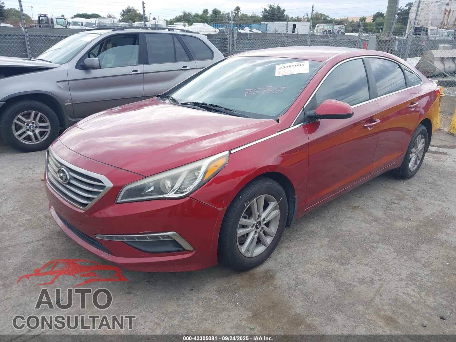 HYUNDAI SONATA 2015 - 5NPE24AF2FH111834