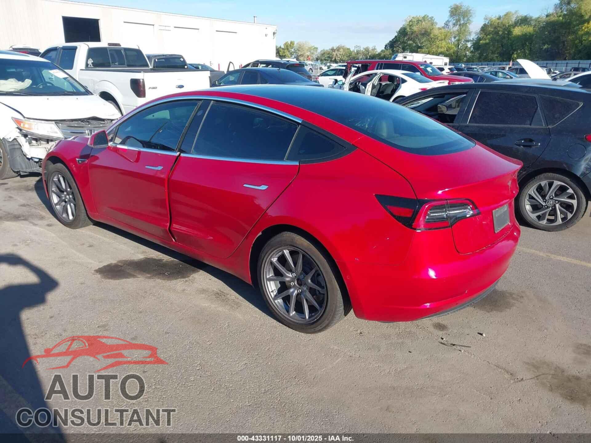 TESLA MODEL 3 2020 - 5YJ3E1EA8LF703583