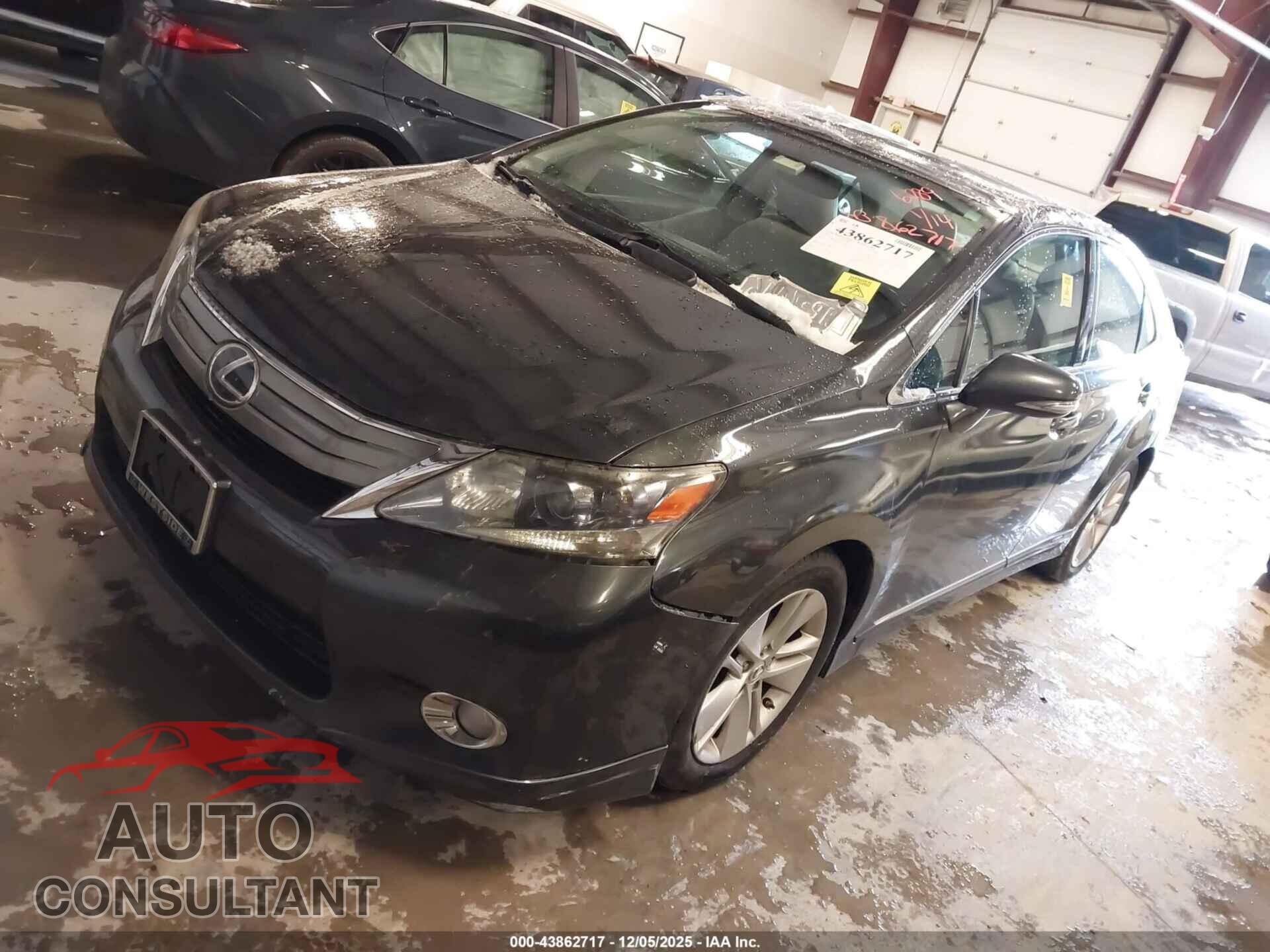 LEXUS HS 250H 2011 - JTHBB1BA8B2046289