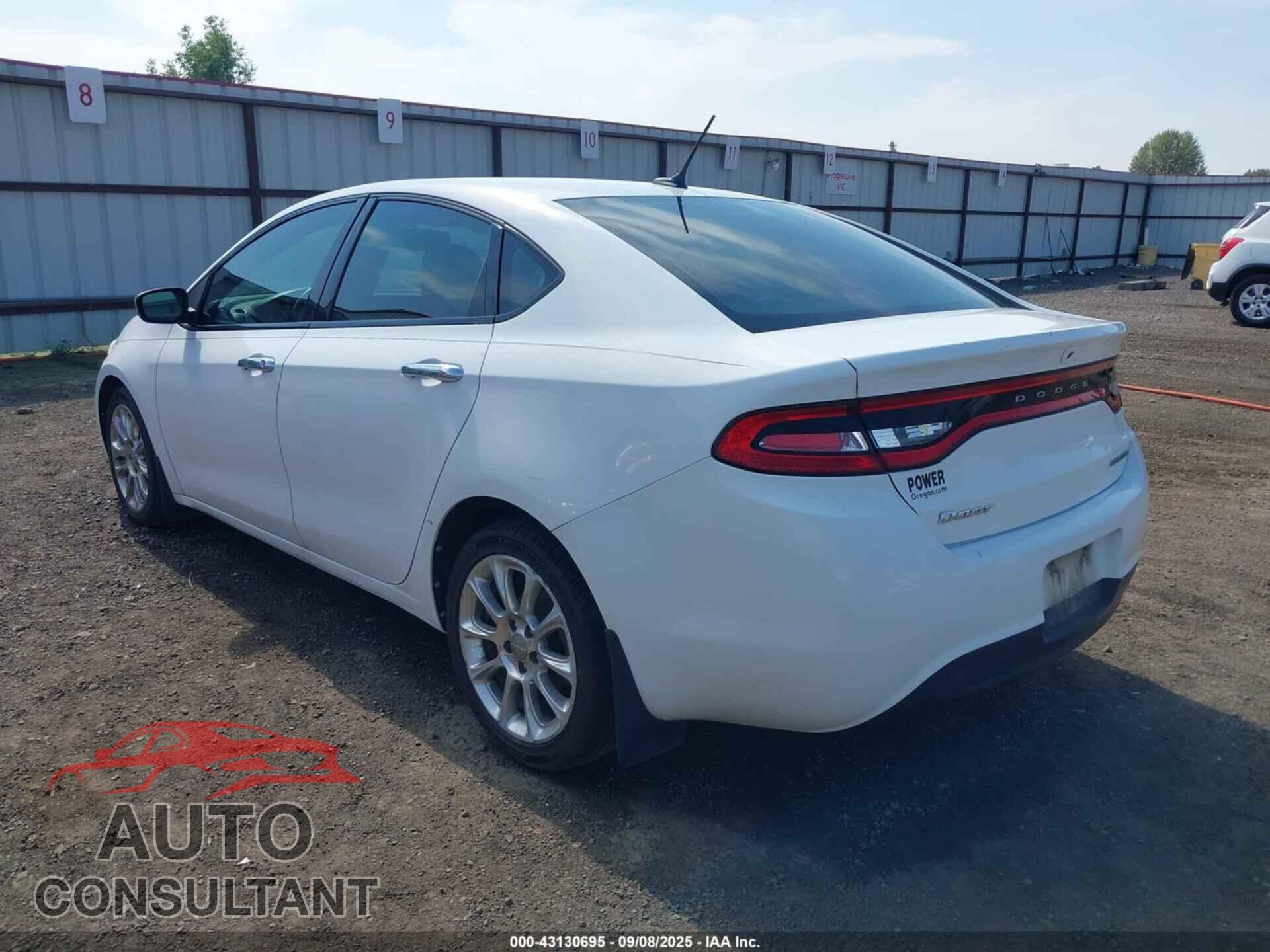 DODGE DART 2013 - 1C3CDFCA3DD214038