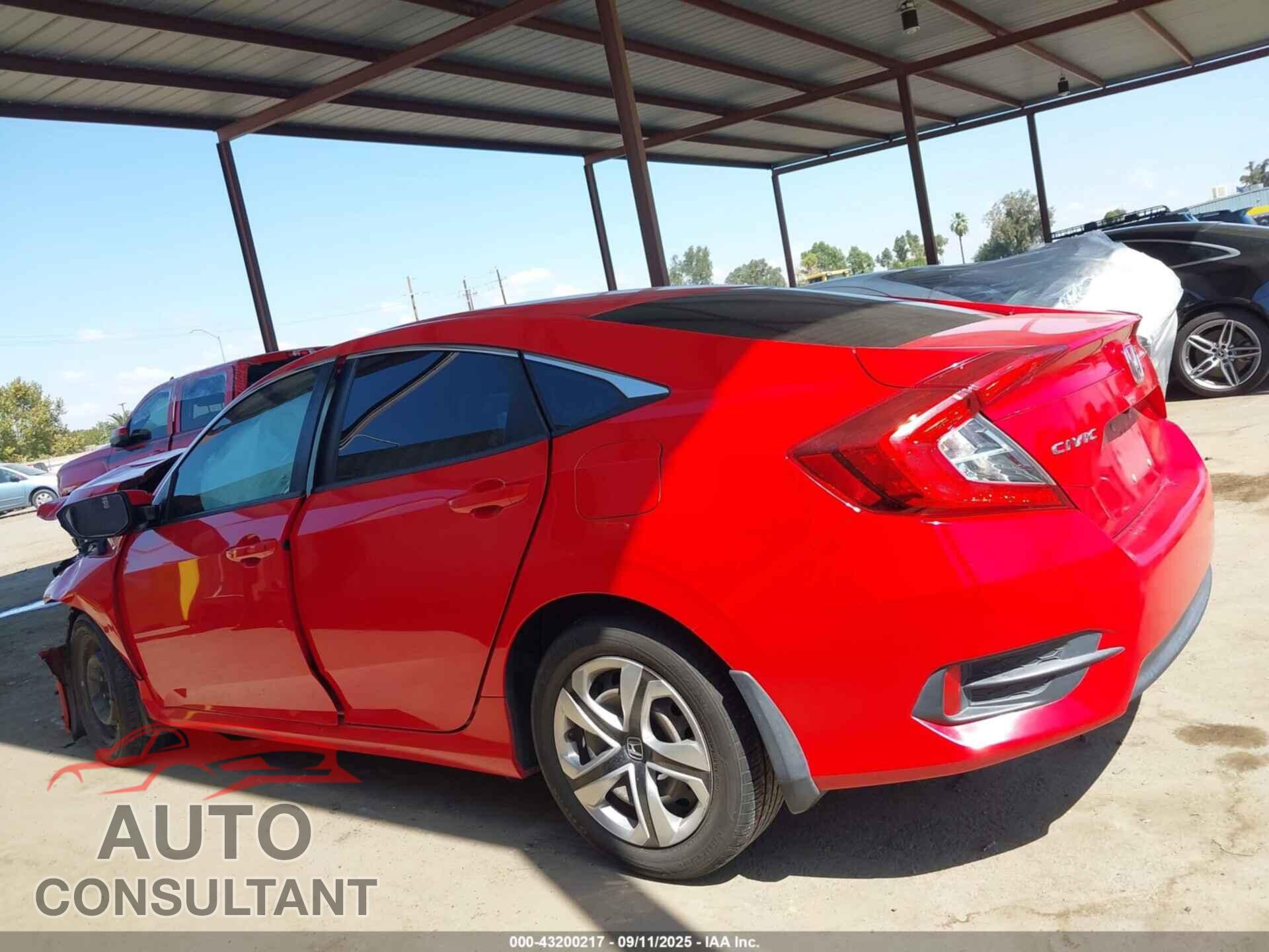 HONDA CIVIC 2016 - 2HGFC2F51GH553361