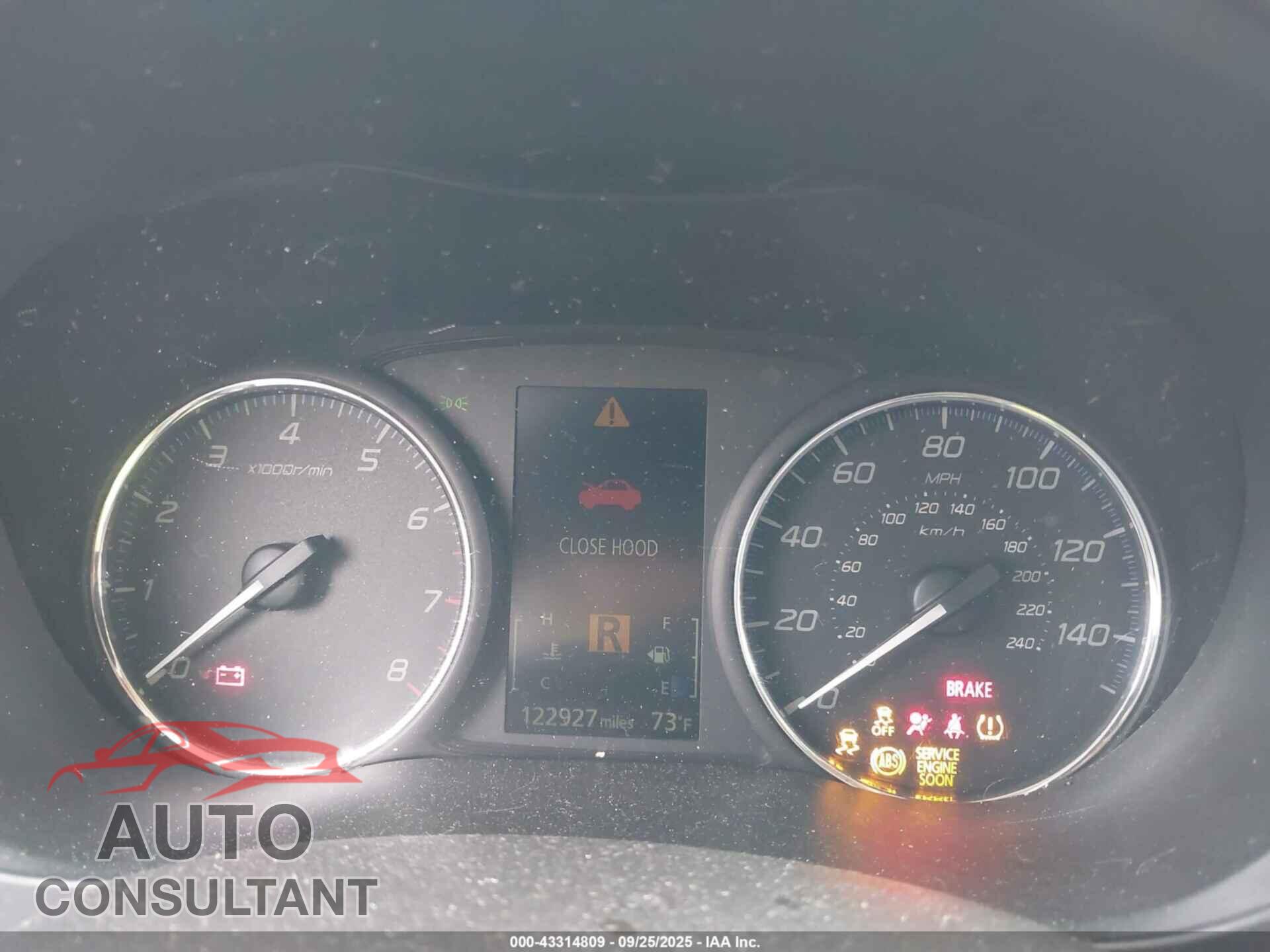MITSUBISHI OUTLANDER 2014 - JA4AZ3A34EZ003629