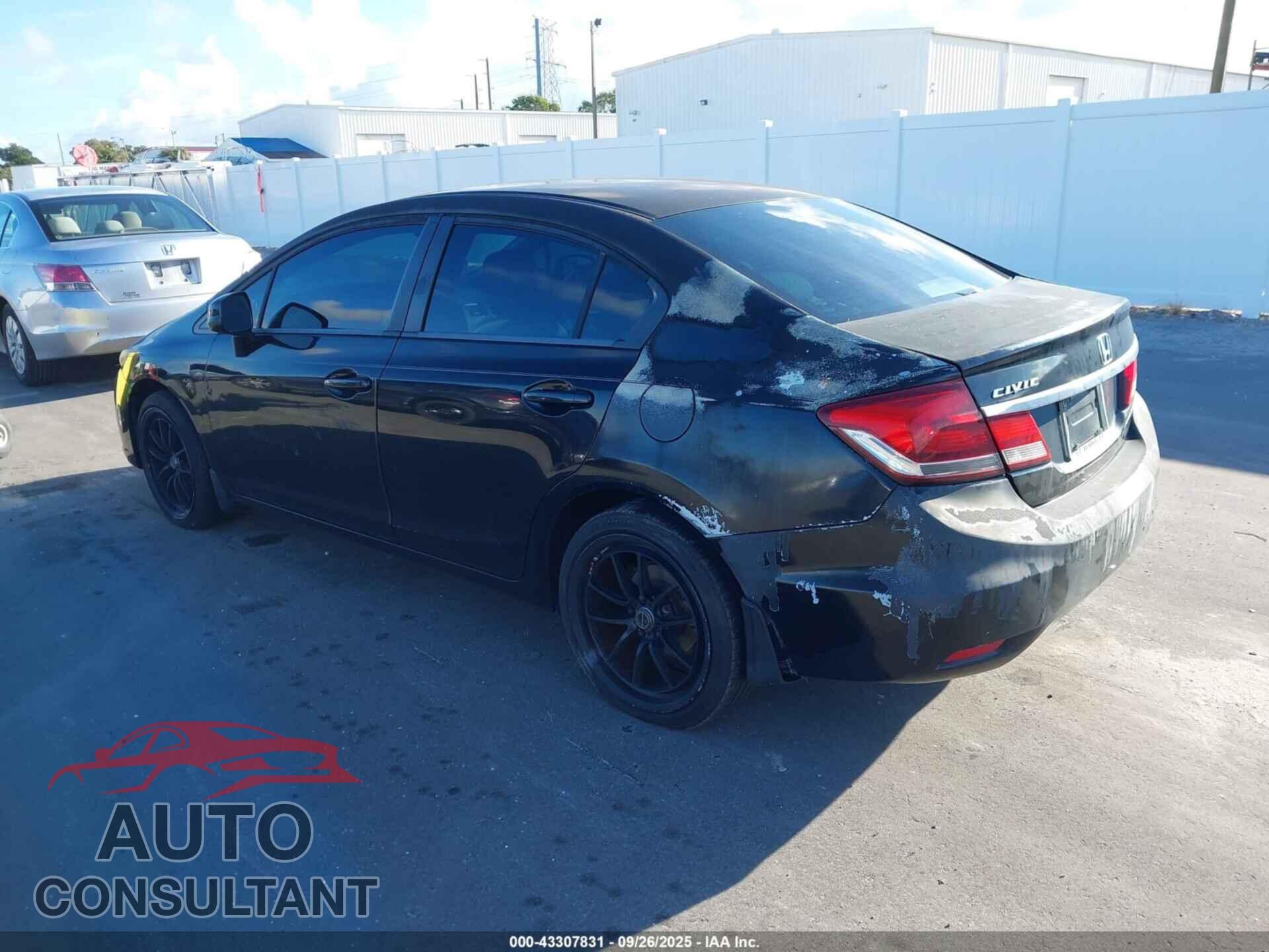 HONDA CIVIC 2013 - 19XFB2F81DE086414