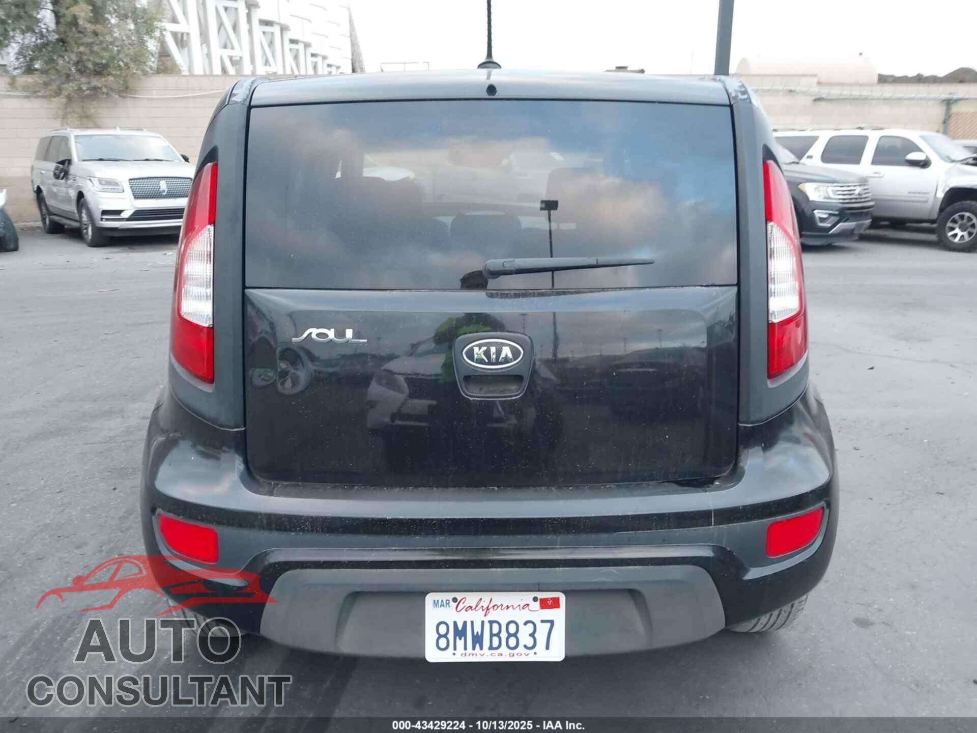 KIA SOUL 2012 - KNDJT2A51C7745823
