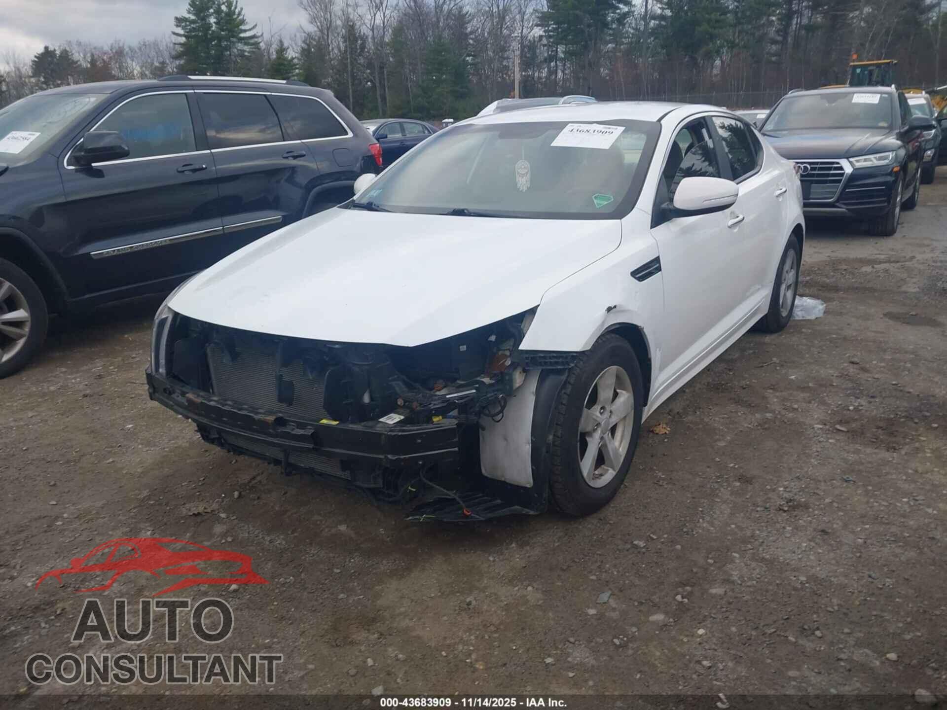 KIA OPTIMA 2014 - KNAGM4A70E5519465